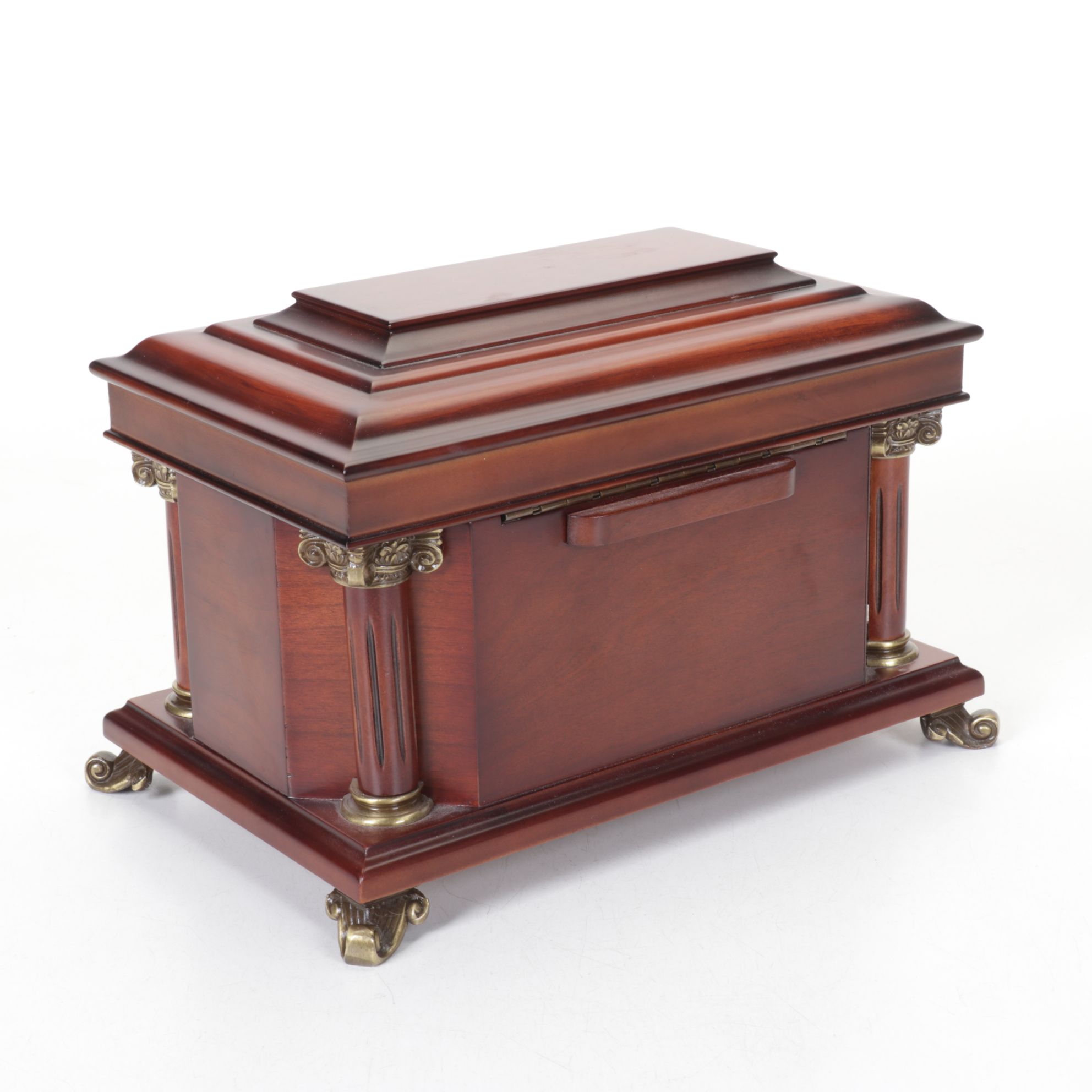 Bombay Company Mantel Clock and Jewelry Box