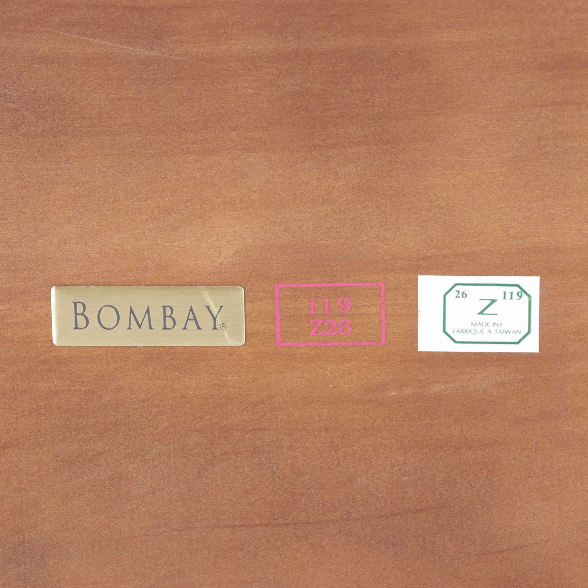 Bombay Company Mantel Clock and Jewelry Box