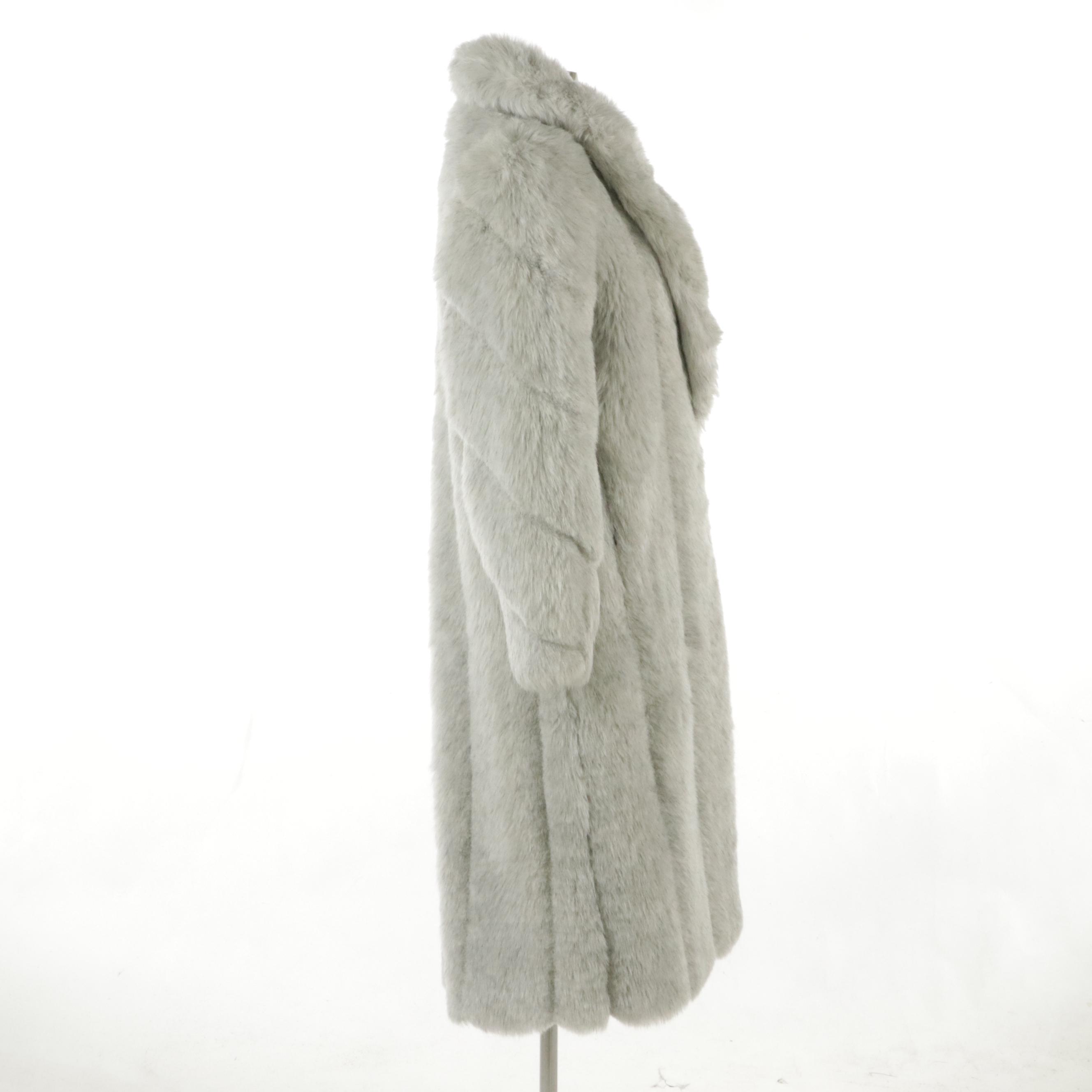 Donna Salyers' Fabulous-Furs Faux Fur Full-Length Coat
