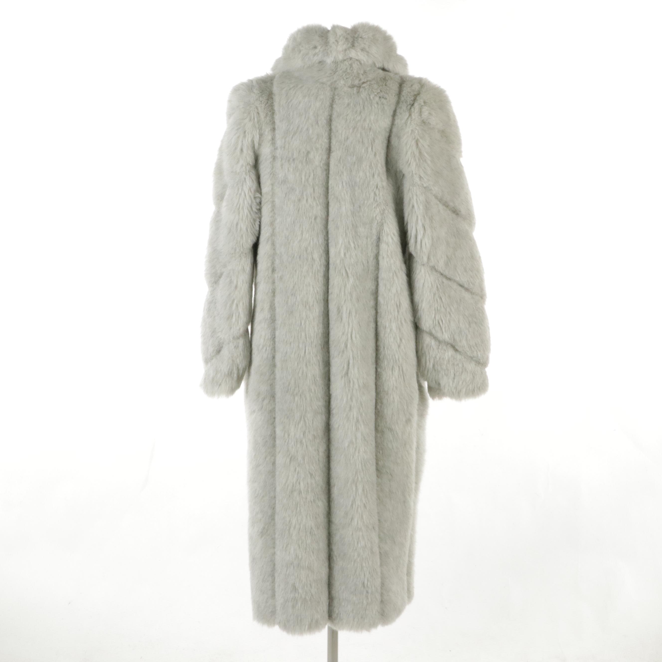 Donna Salyers' Fabulous-Furs Faux Fur Full-Length Coat