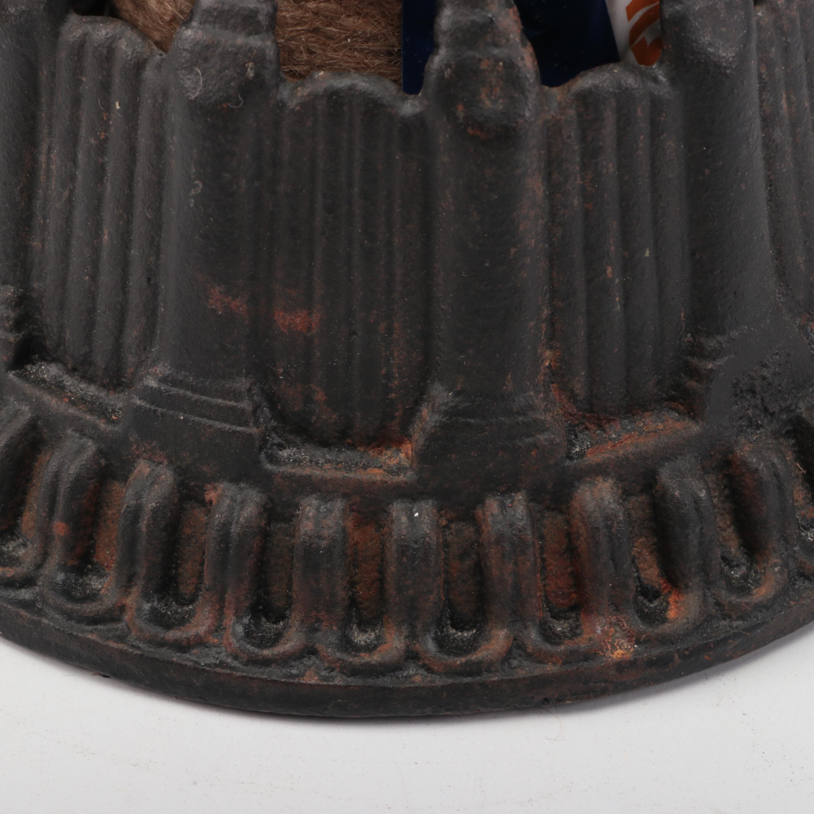 Cast Iron Dome Twine Dispenser