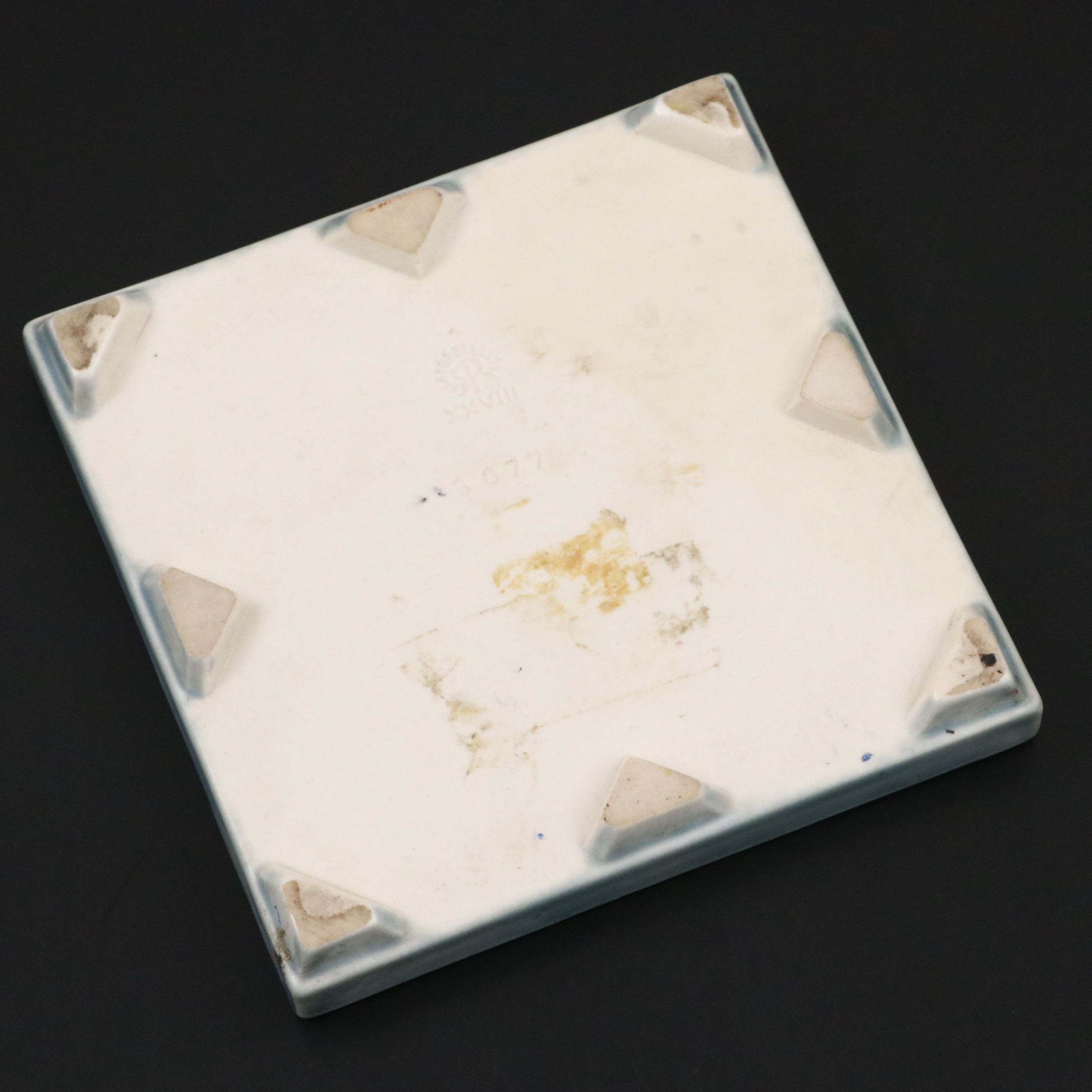 Rookwood Pottery Art Deco Parrot Tile Trivet, 1928