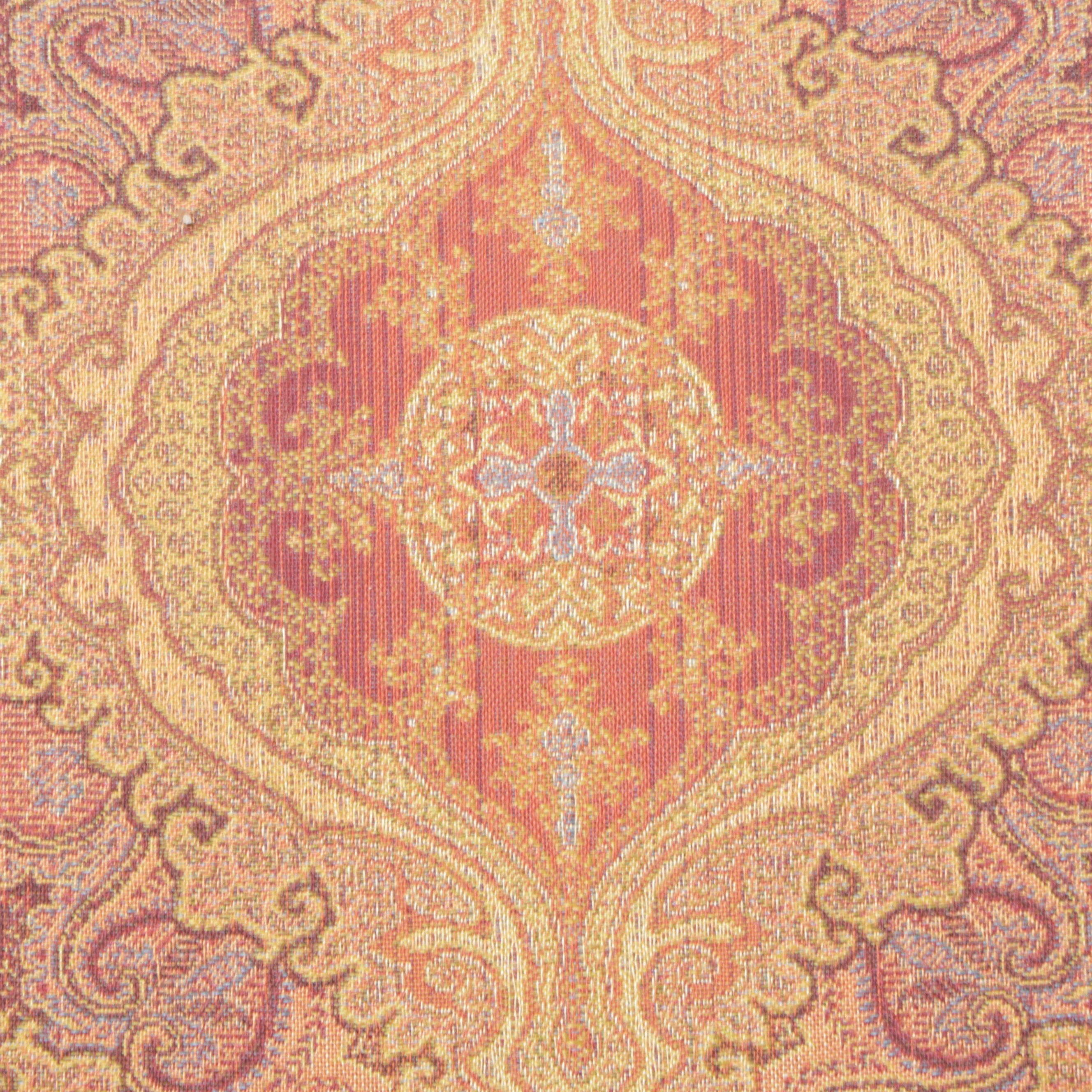 Bassett Paisley Upholstered Armchair, Late 20th/Early 21st Century