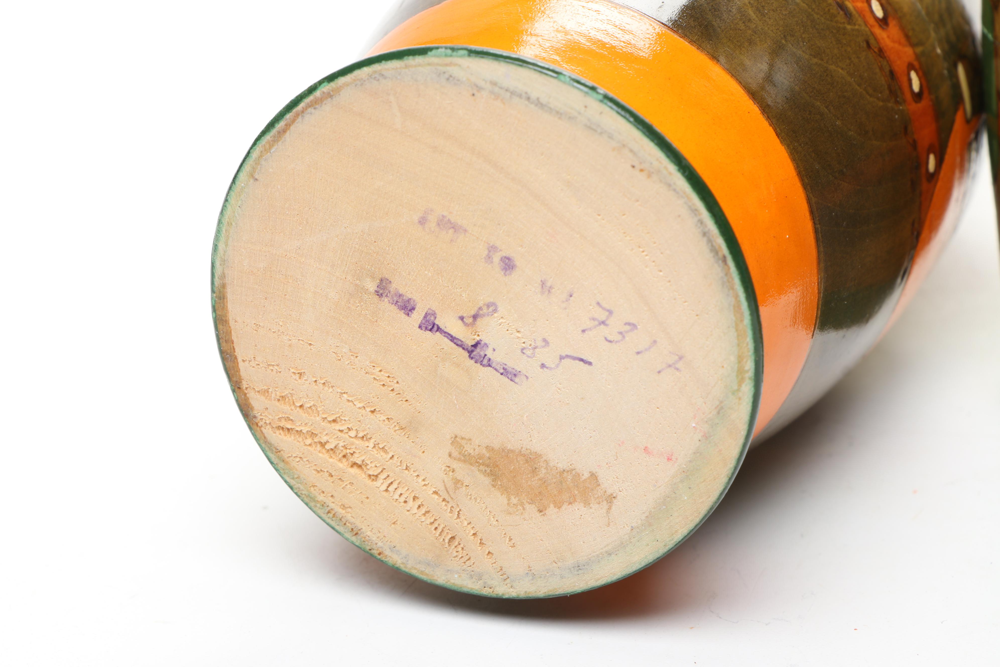 Russian Politicians and Other Painted Wooden Matryoshka Dolls