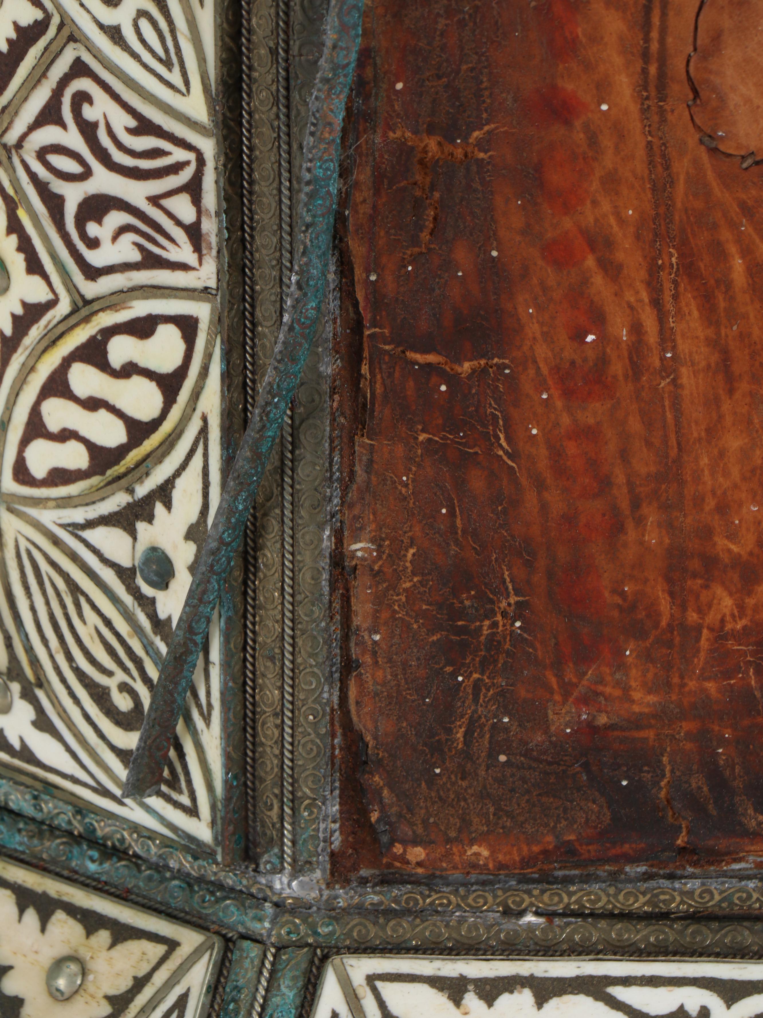 Turkish Semi-Precious Stone and Bone Mosaic Inlay Chest