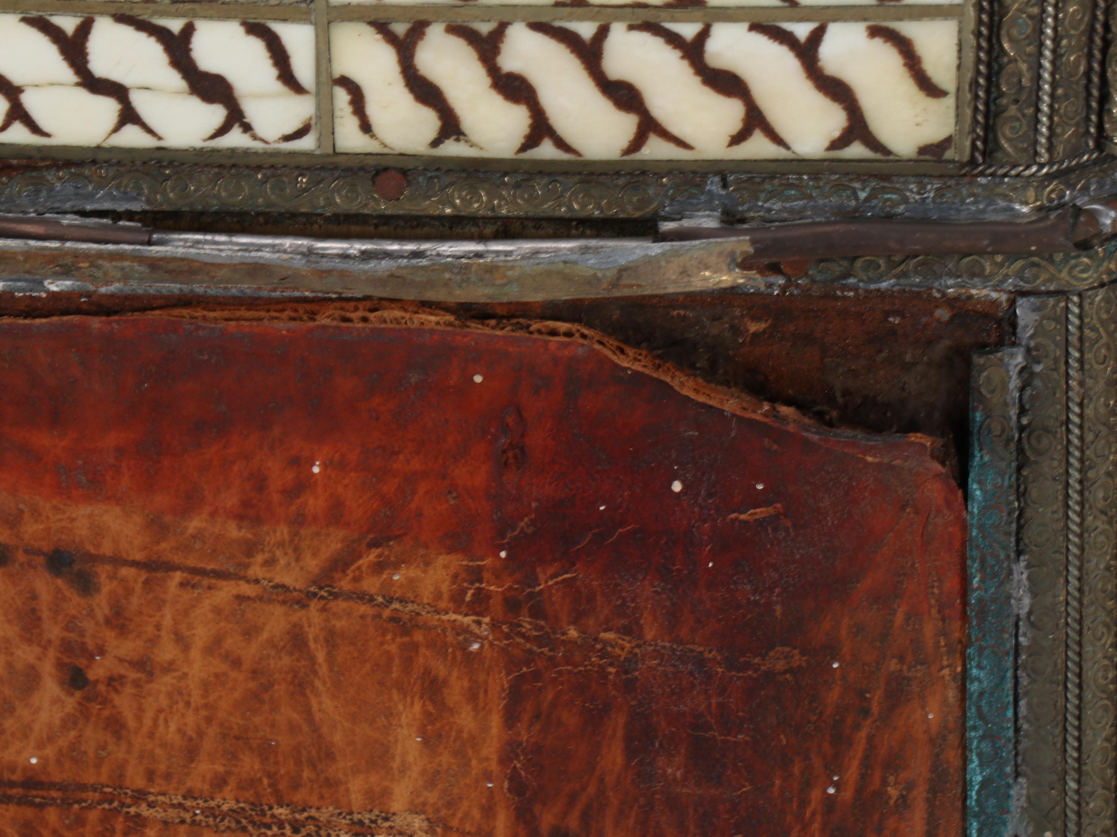 Turkish Semi-Precious Stone and Bone Mosaic Inlay Chest