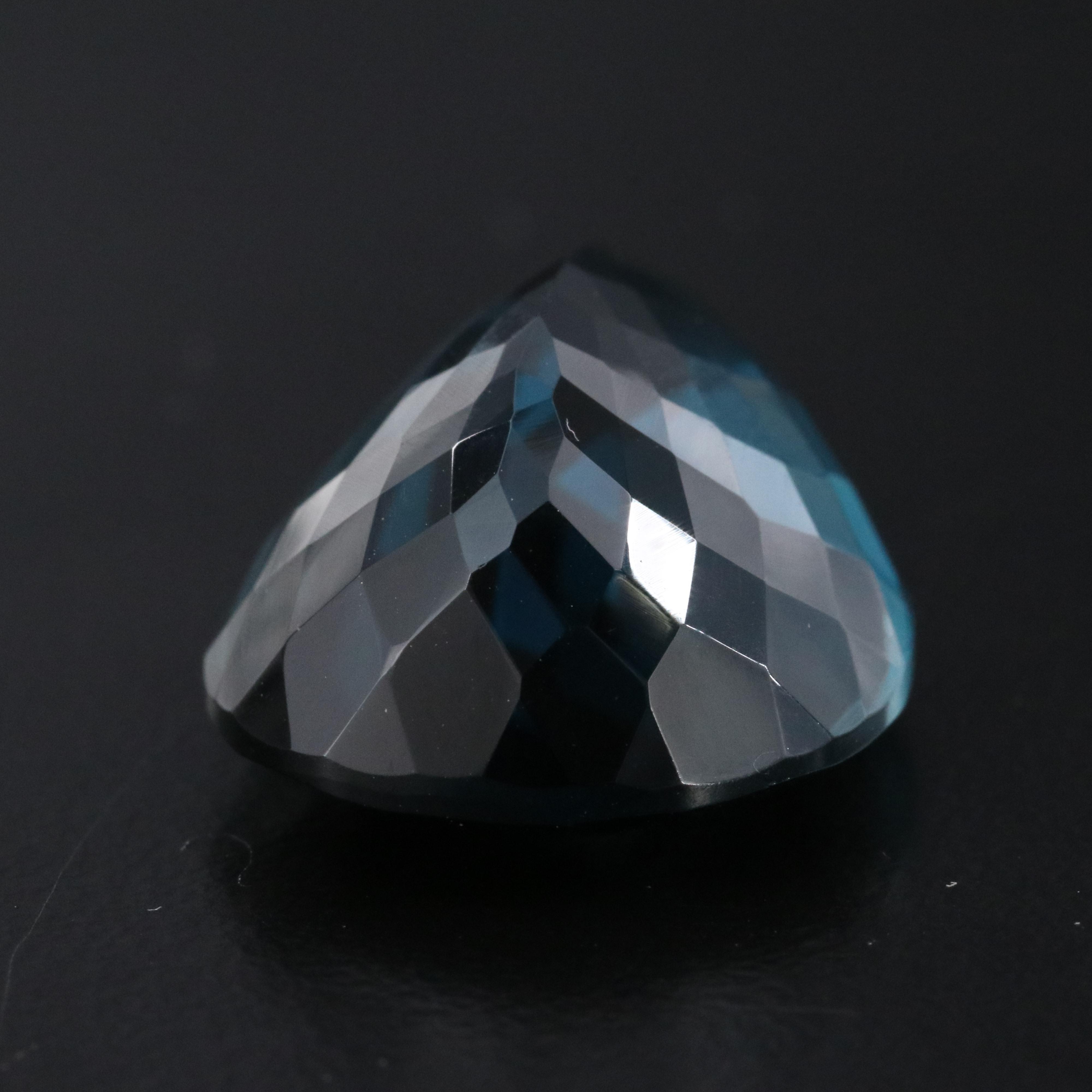 Loose 35.61 CT London Blue Topaz