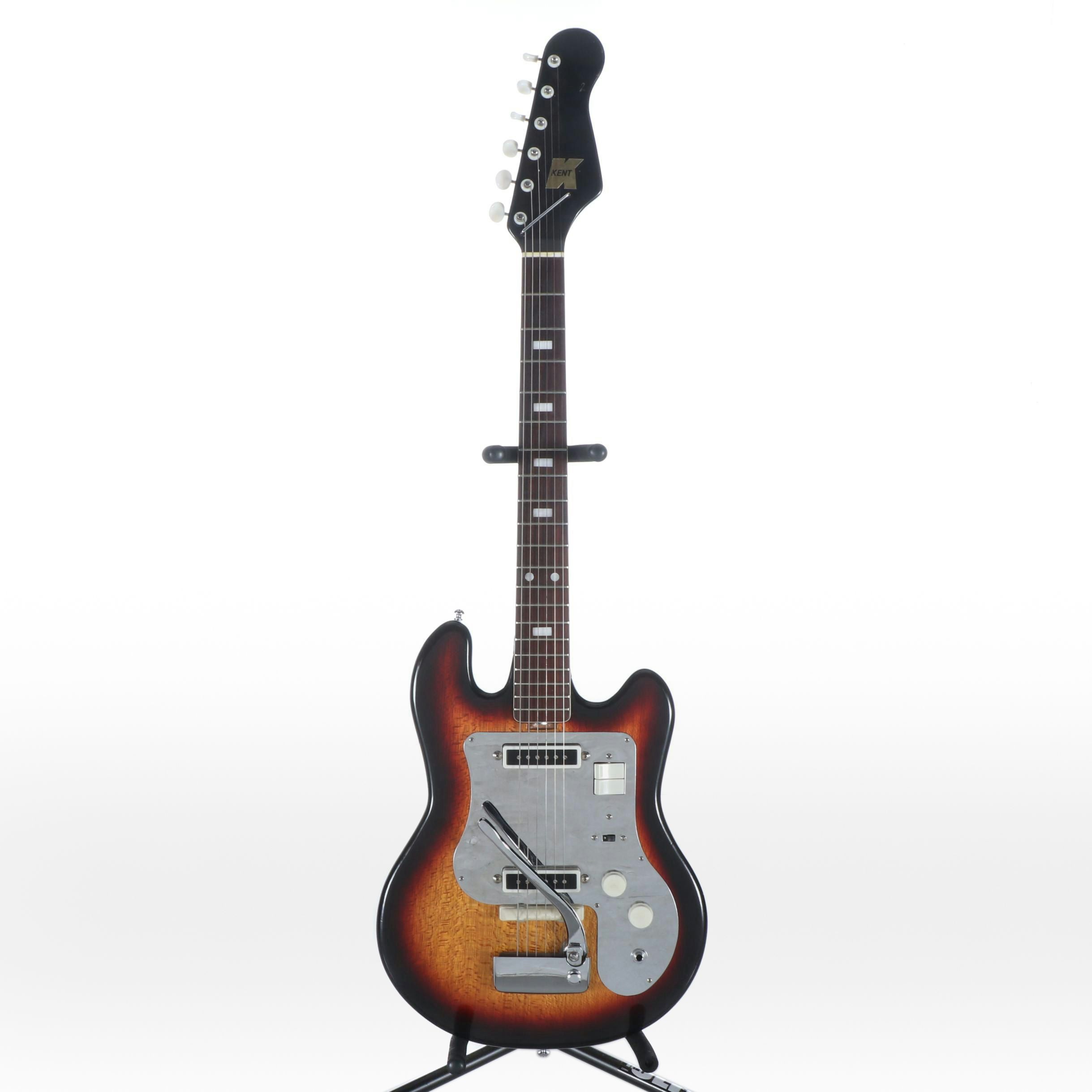 Kent Lido 531 Sunburst Electric Guitar, 1960s