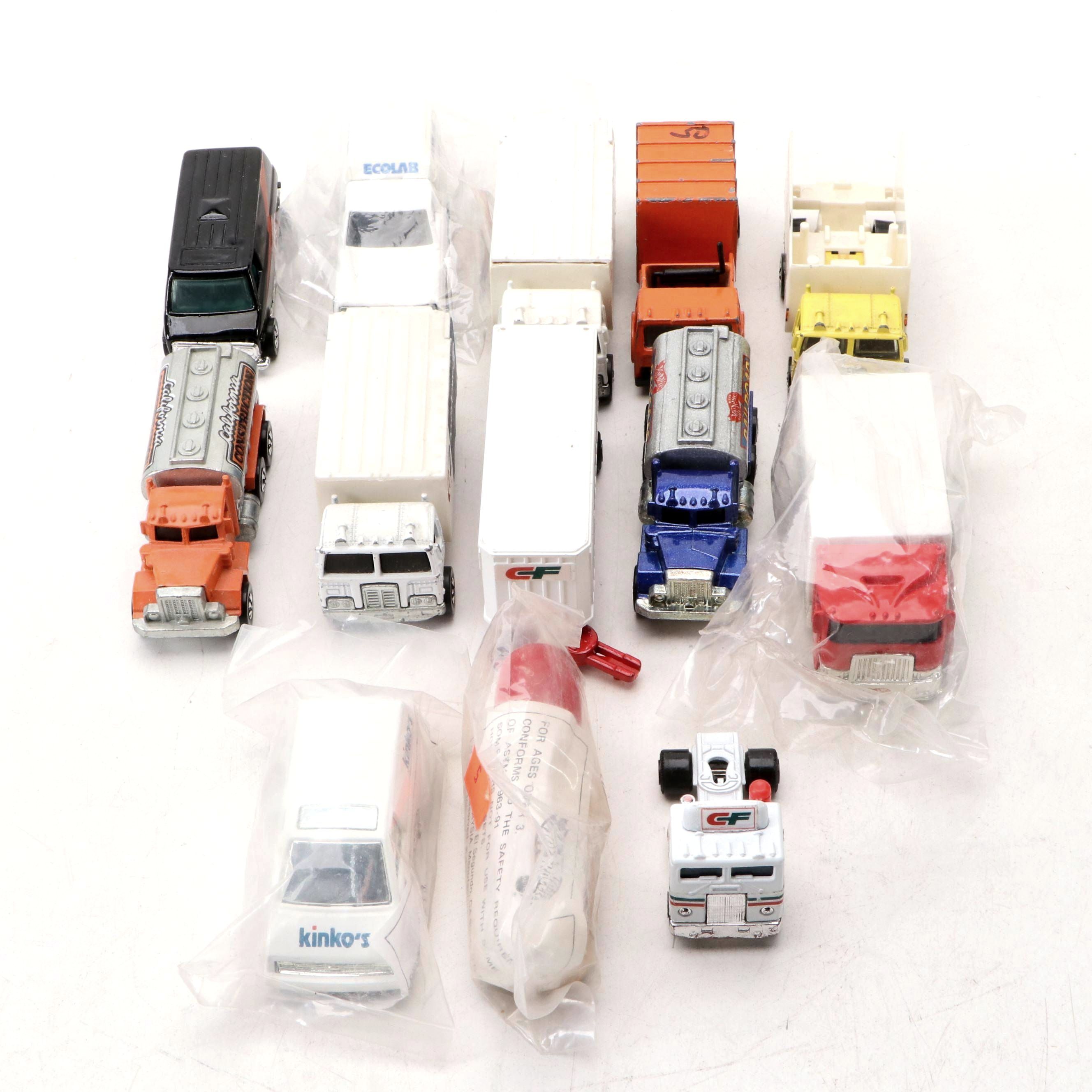 Hot Wheels "Trash Truck," "Peterbilt" and More Toy Cars