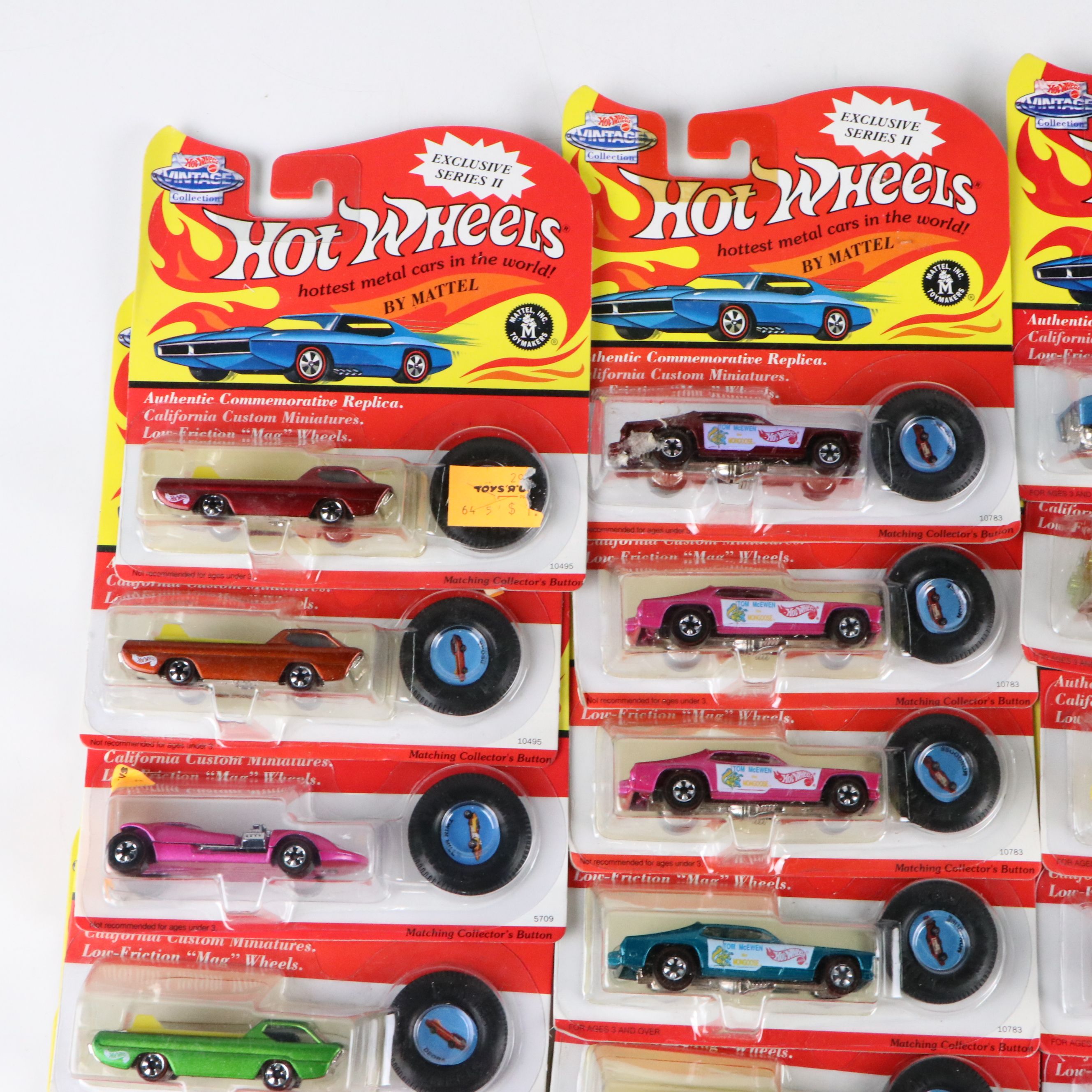 Hot Wheels Vintage Collection Toy Cars