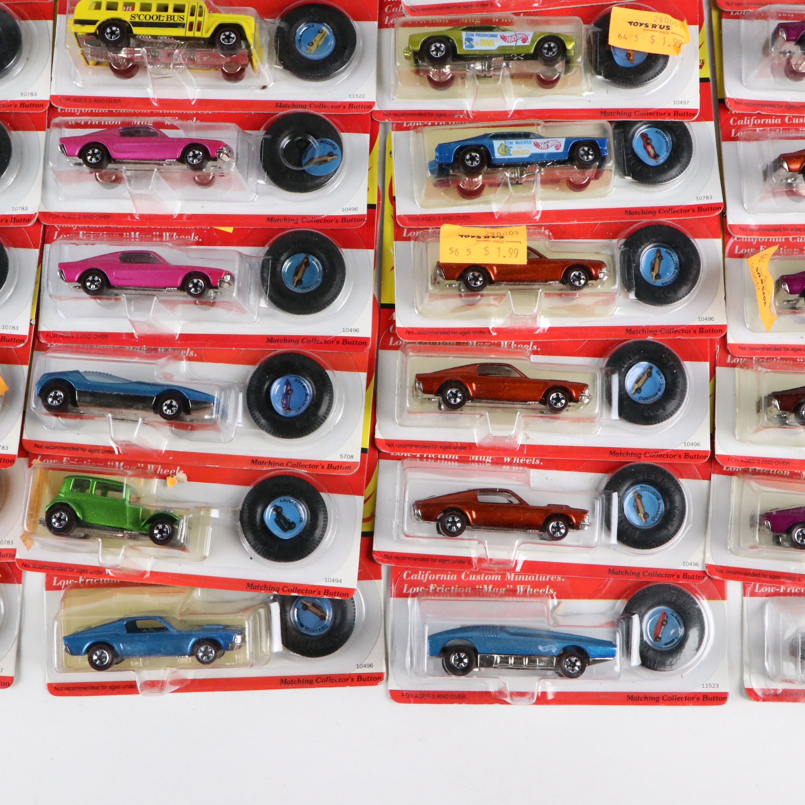 Hot Wheels Vintage Collection Toy Cars