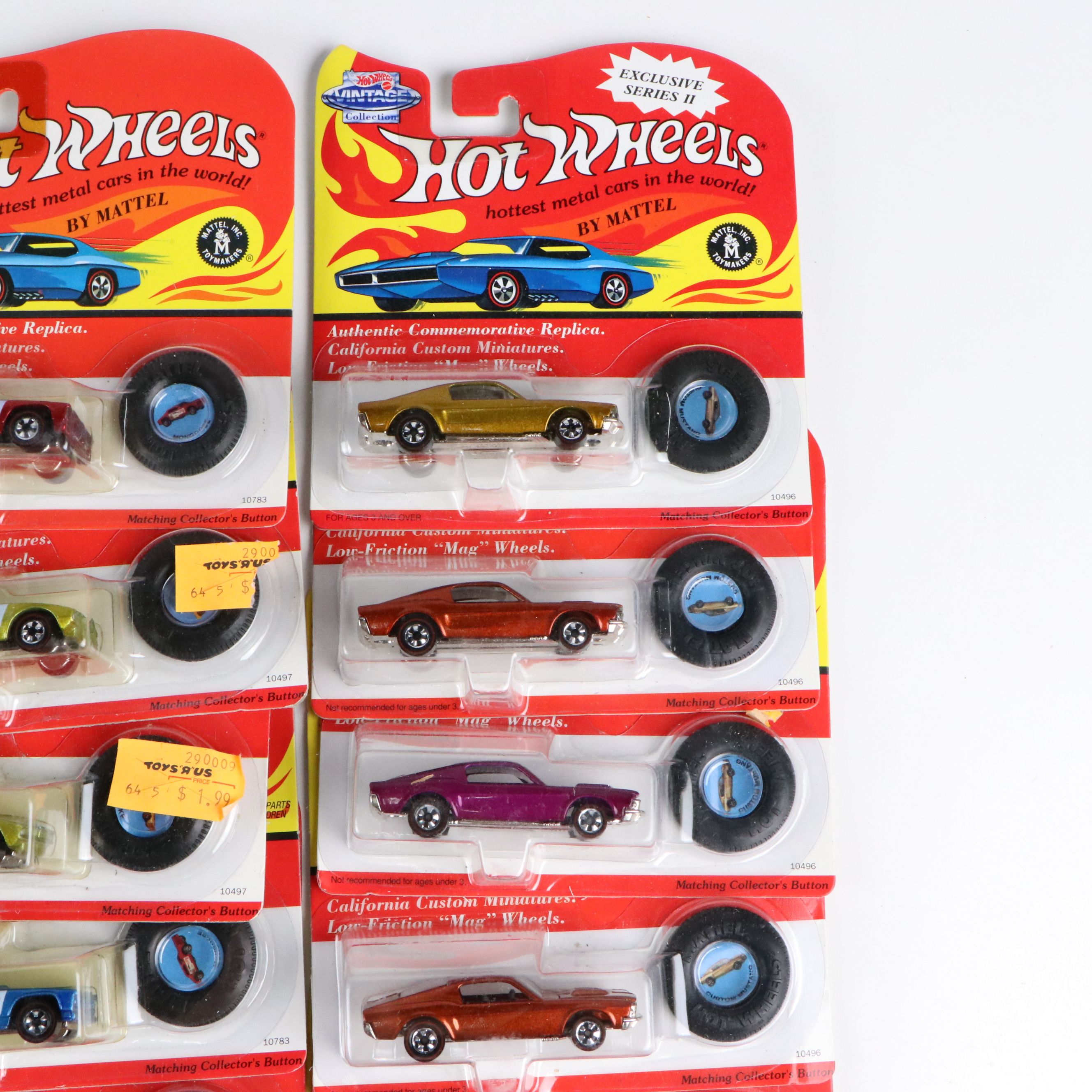 Hot Wheels Vintage Collection Toy Cars