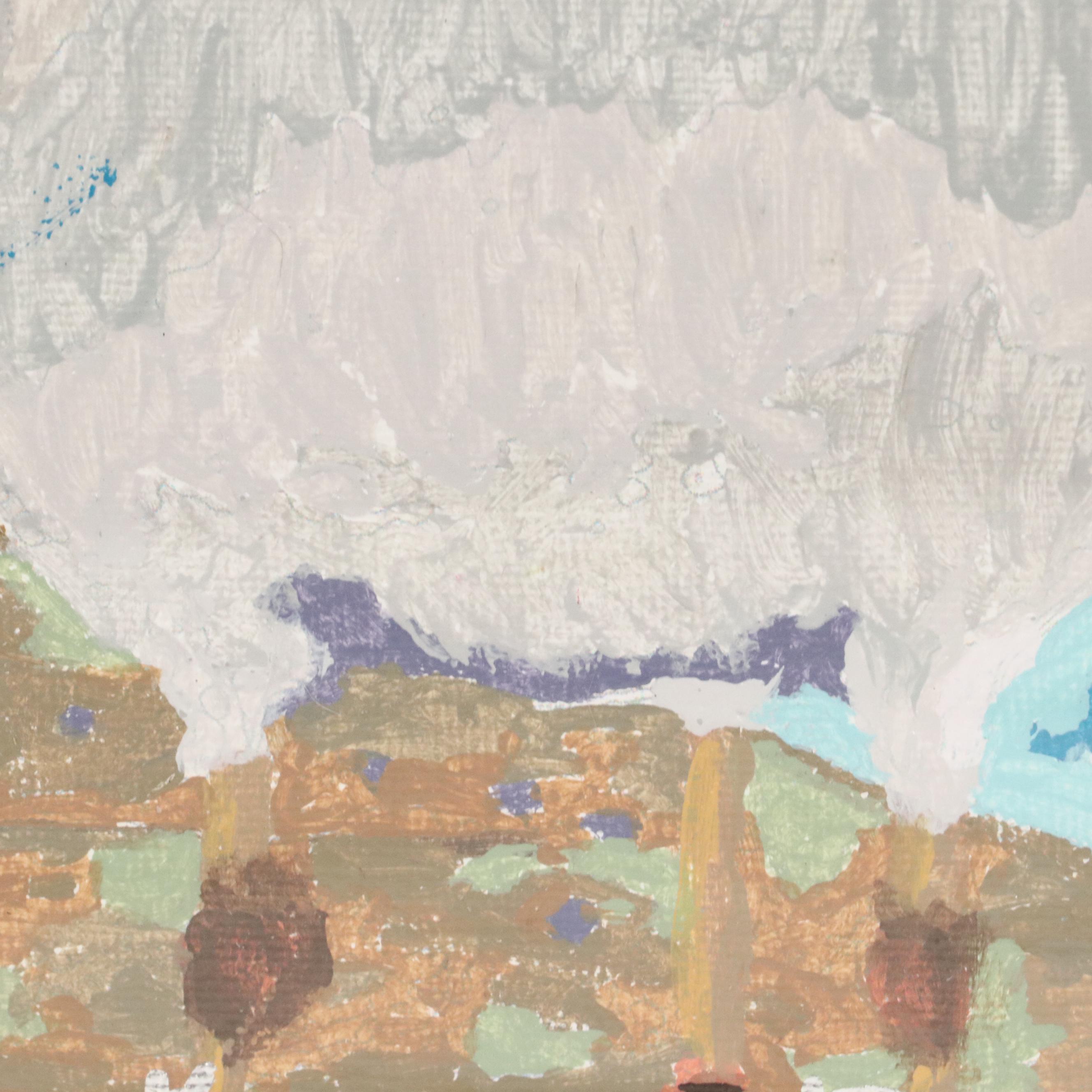 Brittony Martin Acrylic Painting "Looking at you Seagulls," 2025