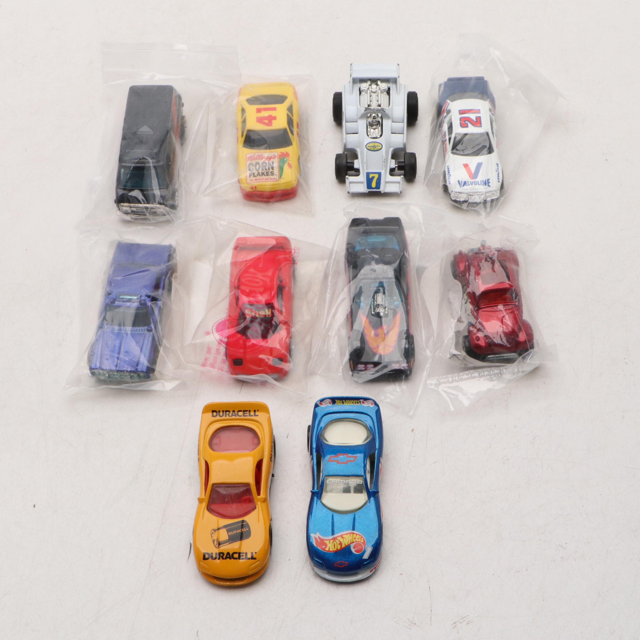 Hot Wheels "Firebird Funny Car," "Mach 7" and More Toy Cars