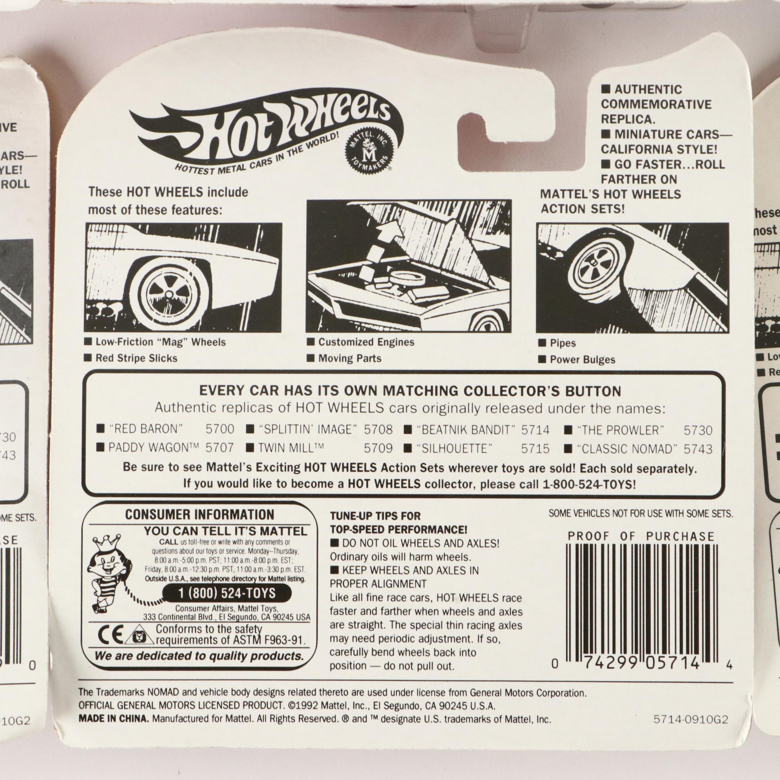 Hot Wheels 25th Anniversary Collectors Edition Toy Cars