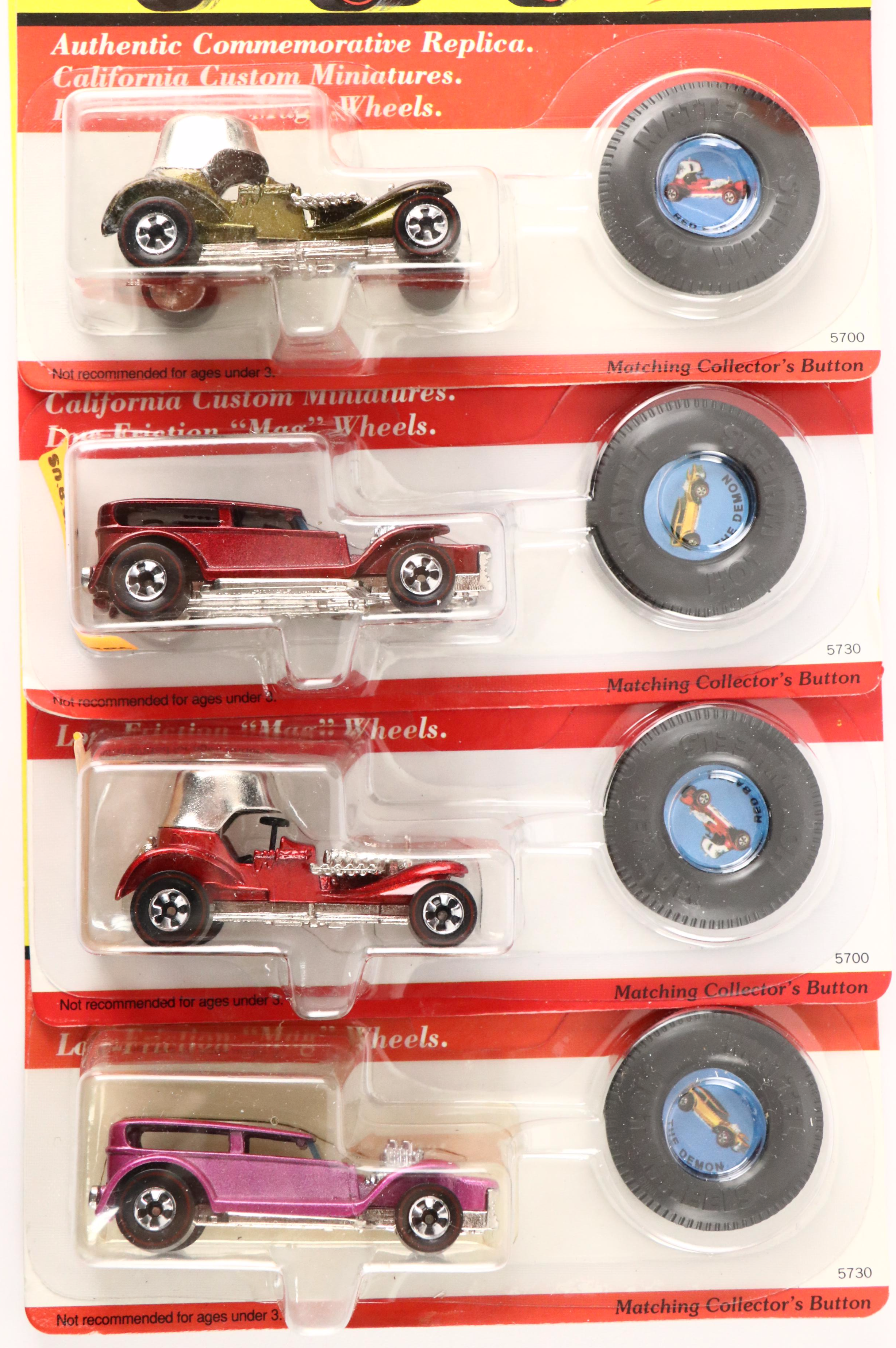 Hot Wheels 25th Anniversary Collectors Edition Toy Cars