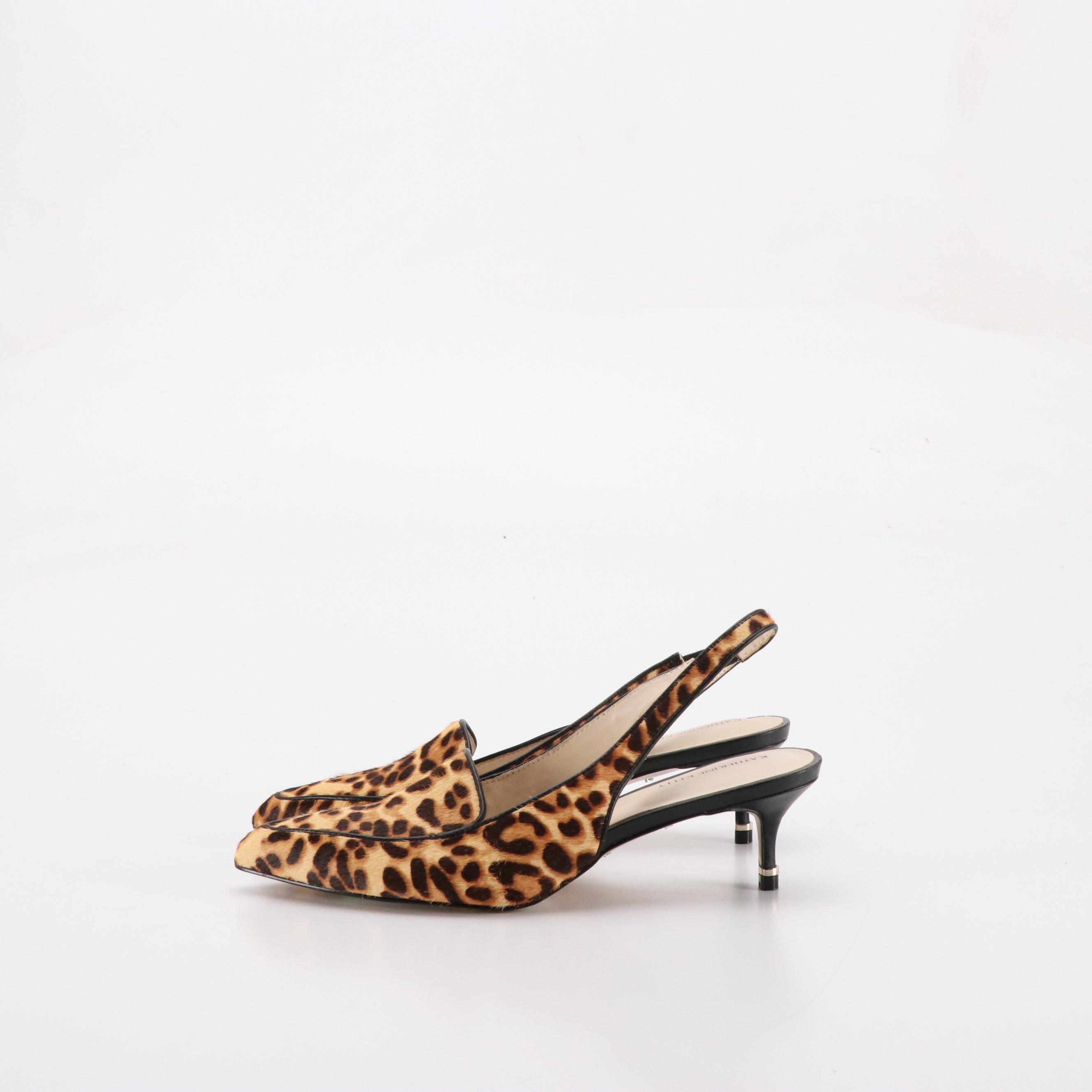 Vionic Sella Loafers and Katherine Kelly Renata Slingbacks in Dyed Calf Hair