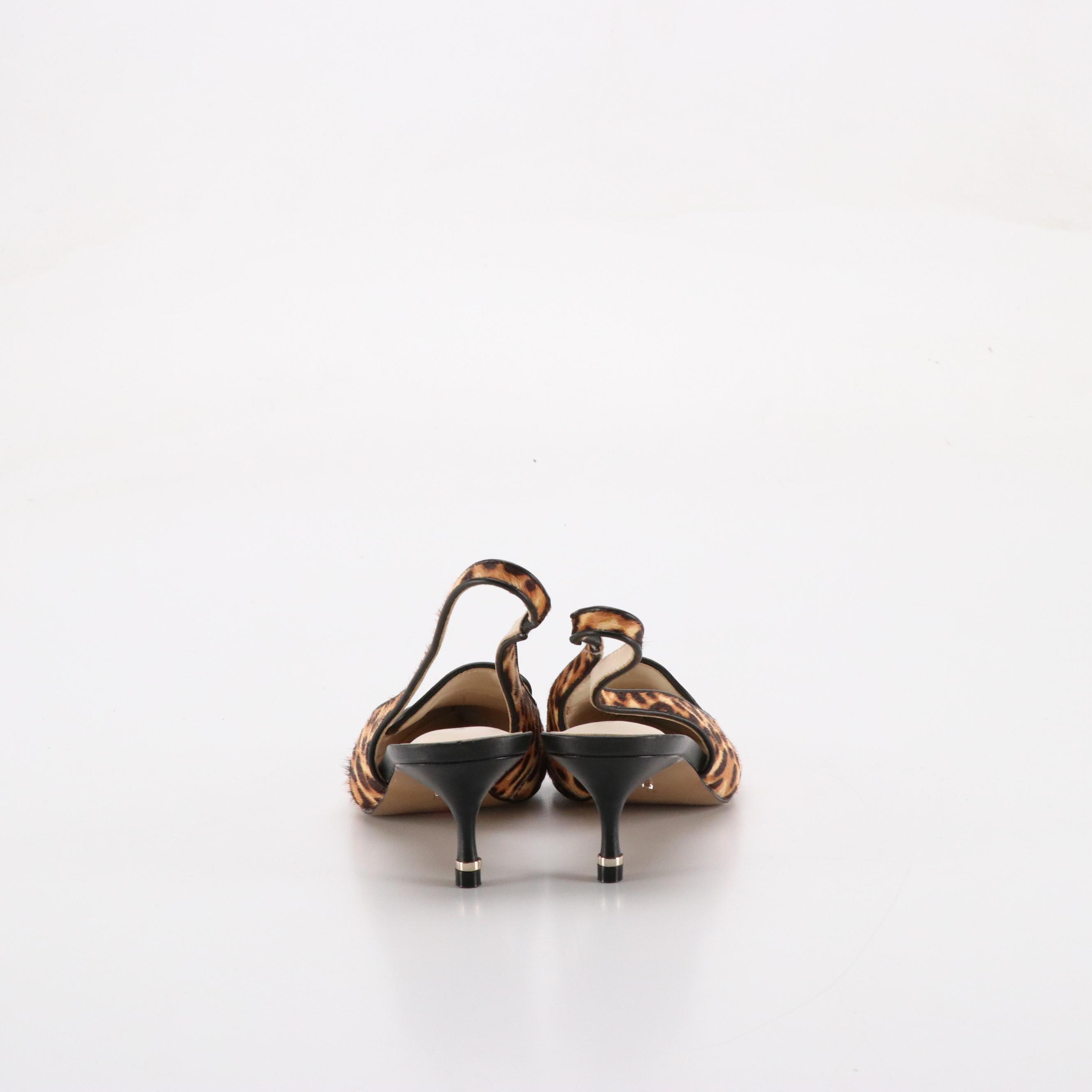 Vionic Sella Loafers and Katherine Kelly Renata Slingbacks in Dyed Calf Hair