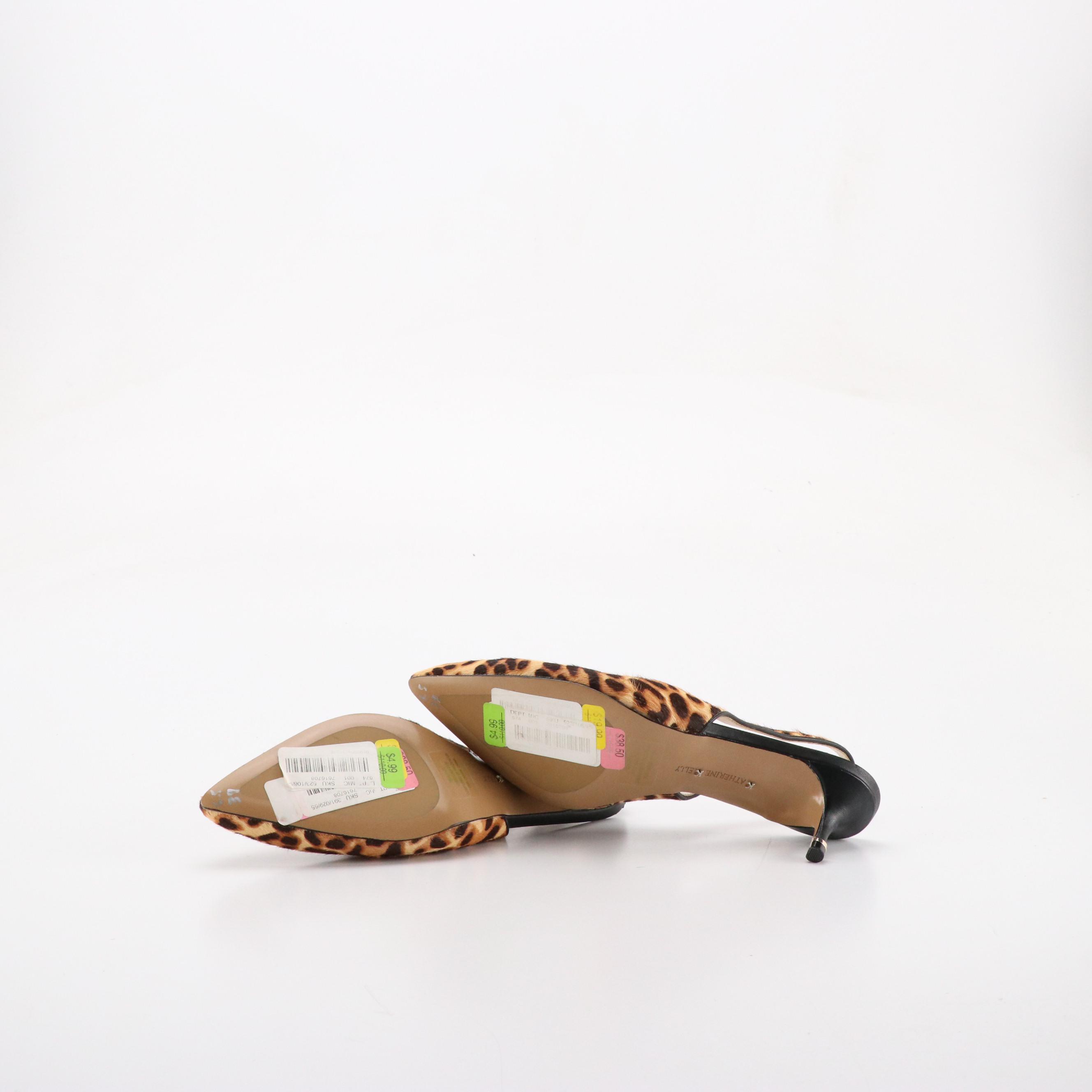 Vionic Sella Loafers and Katherine Kelly Renata Slingbacks in Dyed Calf Hair