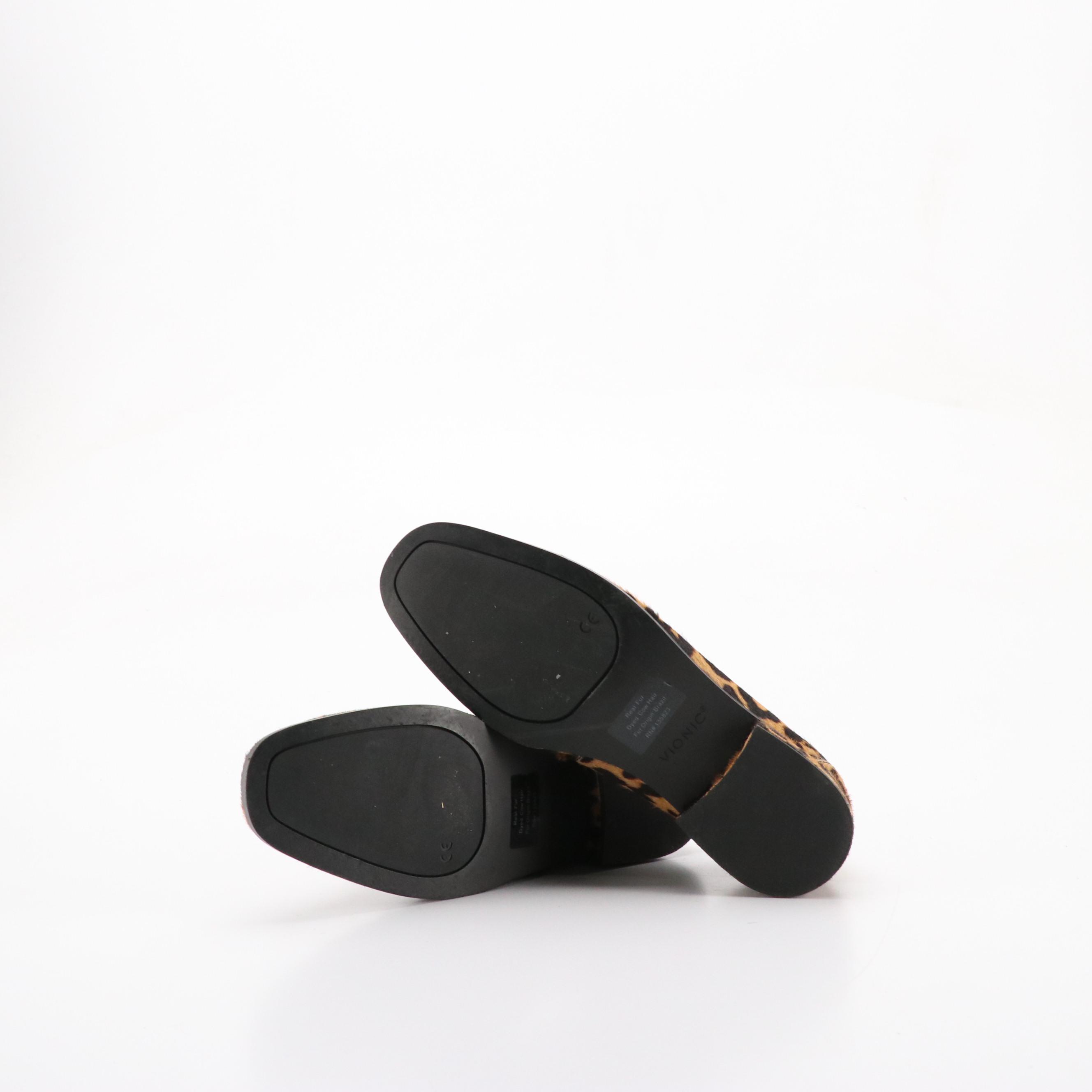 Vionic Sella Loafers and Katherine Kelly Renata Slingbacks in Dyed Calf Hair