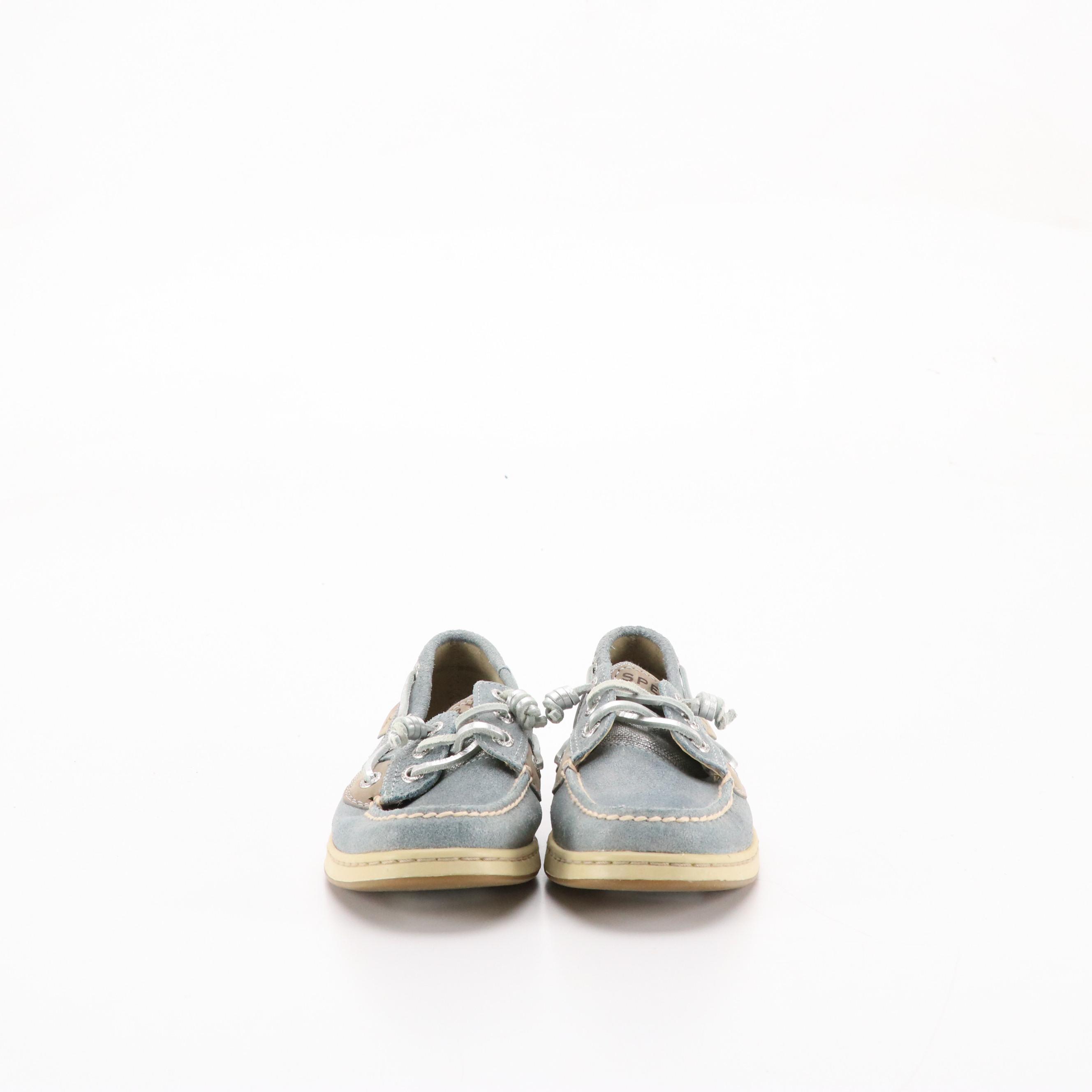 Sam Edelman Christy Loafers and Sperry Top-Sider Blue Suede Boat Shoes