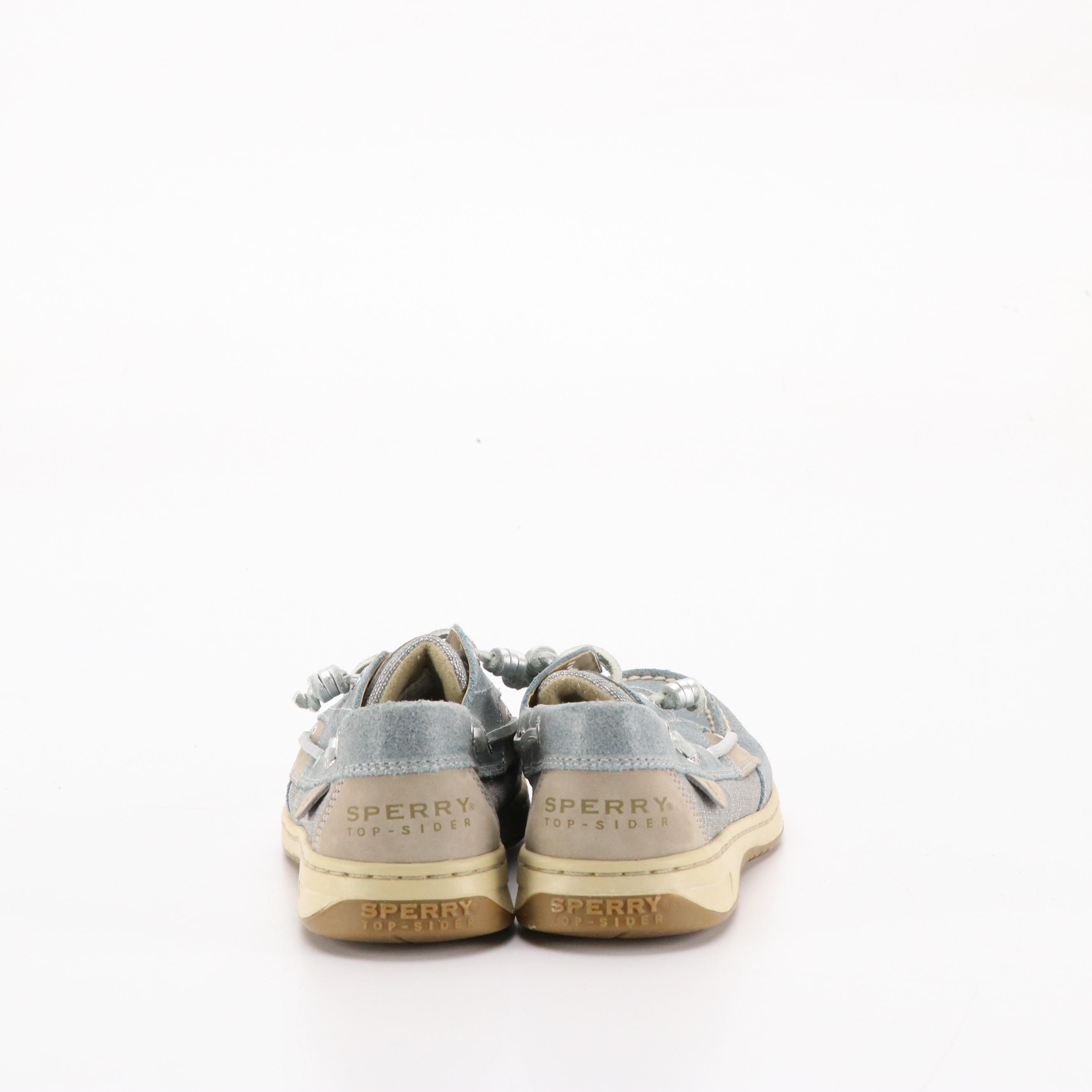 Sam Edelman Christy Loafers and Sperry Top-Sider Blue Suede Boat Shoes