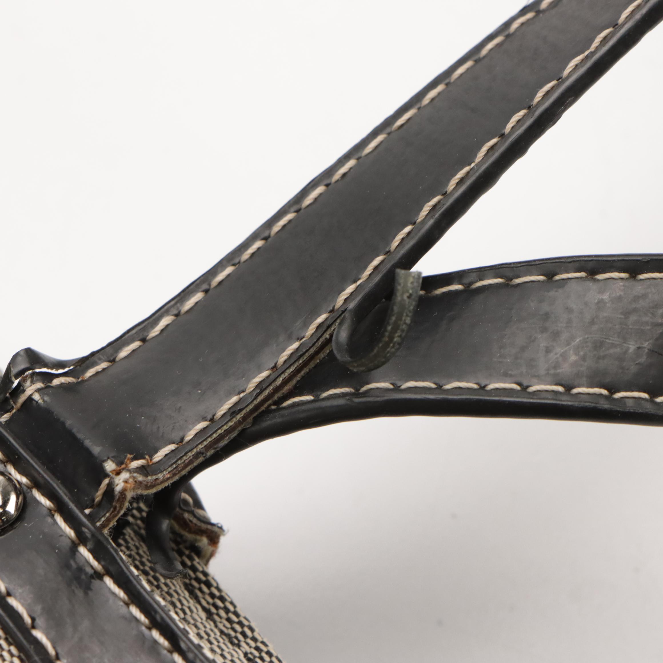 Coach Signature Canvas Diaper Tote Bag, Kate Spade Baby Blue Leather Zip Wallet