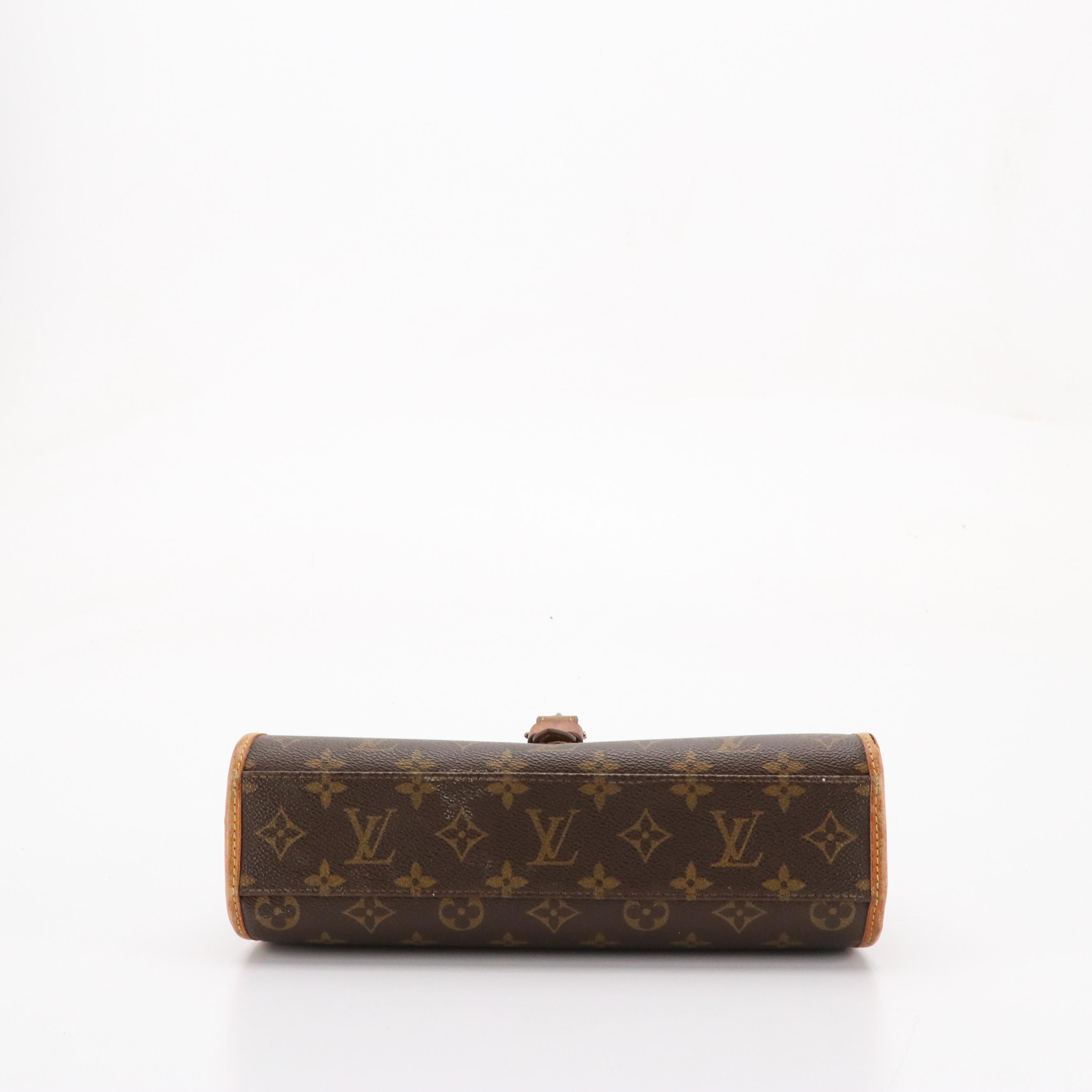 Louis Vuitton Bel Air PM Handbag in Monogram Canvas and Vachetta Leather