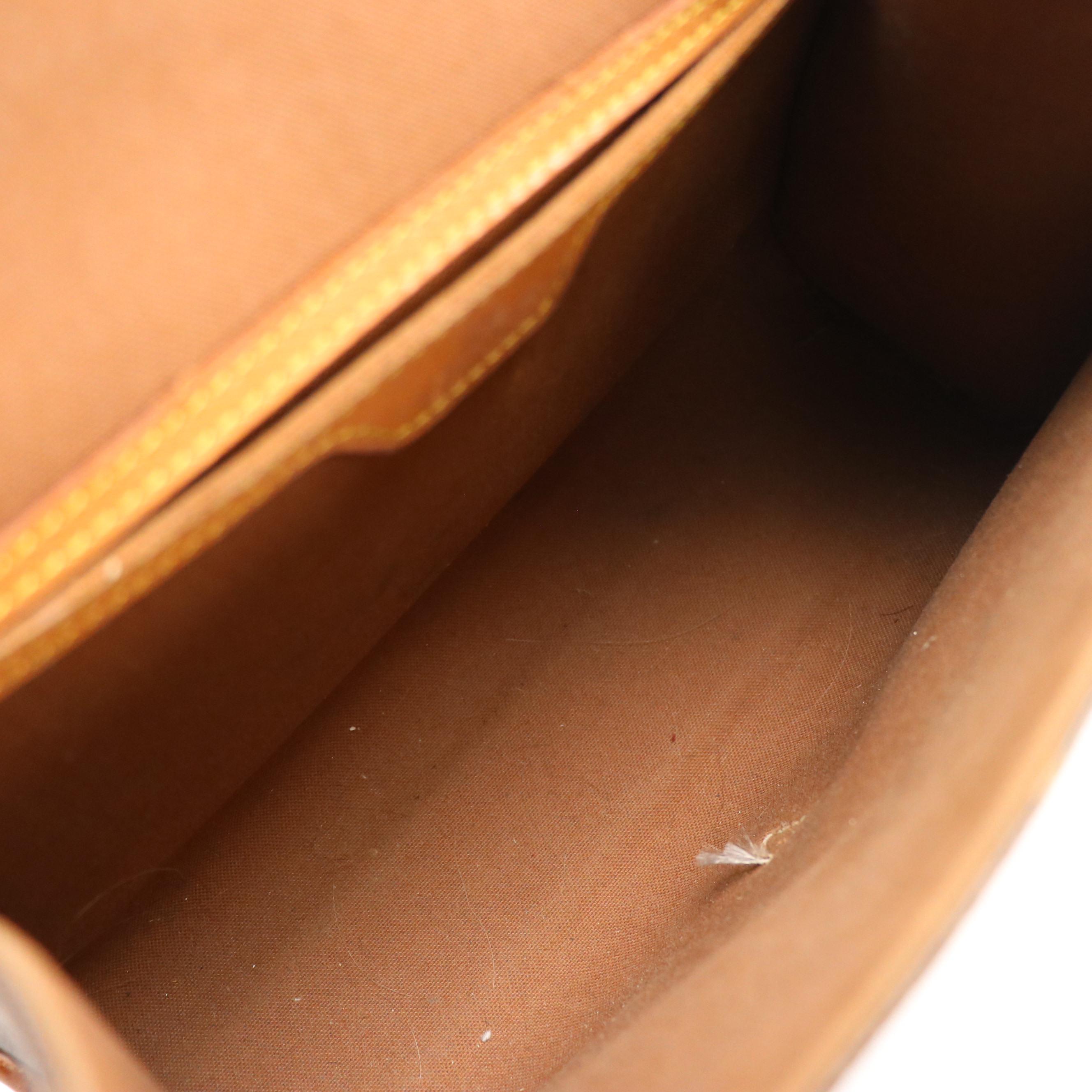 Louis Vuitton Bel Air PM Handbag in Monogram Canvas and Vachetta Leather