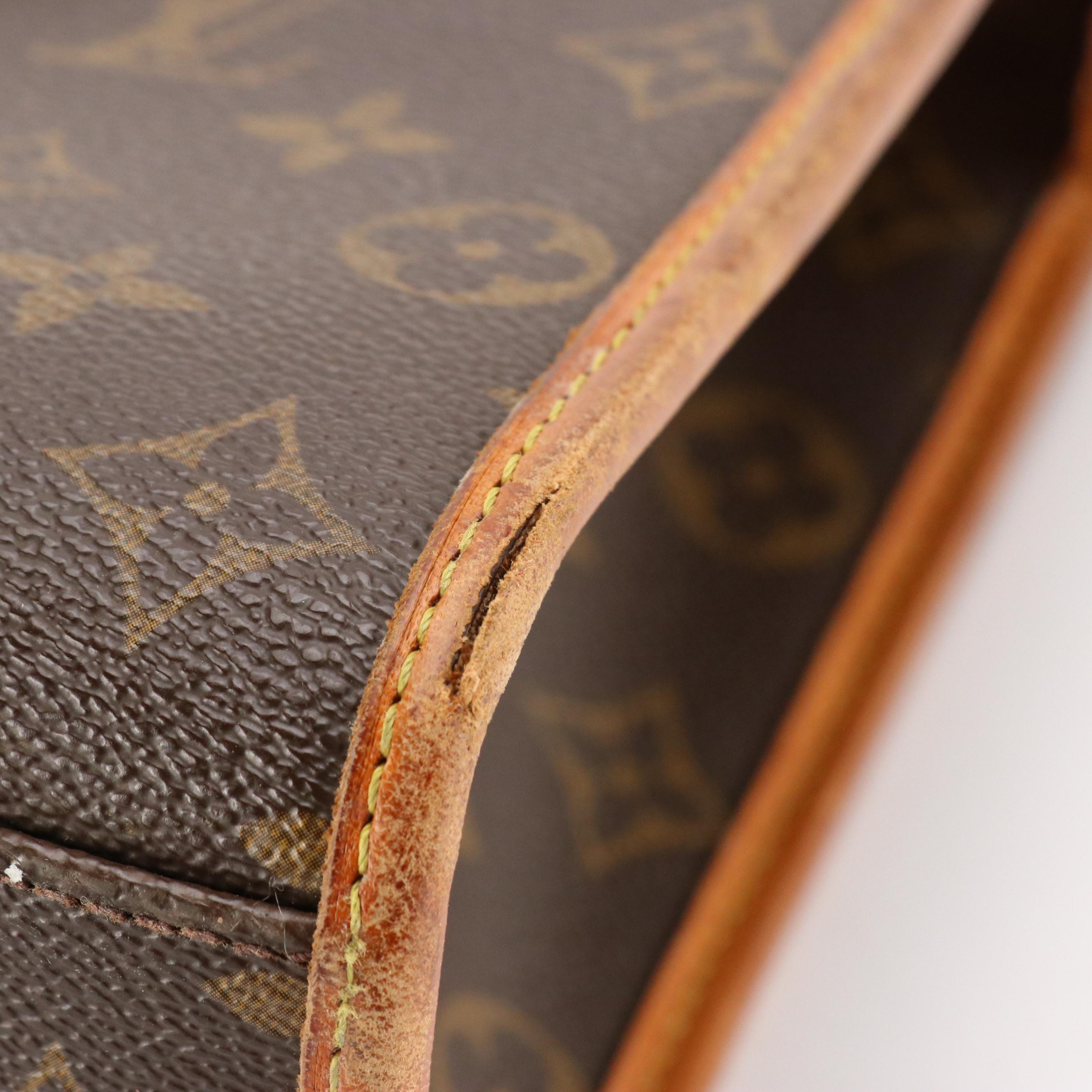 Louis Vuitton Bel Air PM Handbag in Monogram Canvas and Vachetta Leather