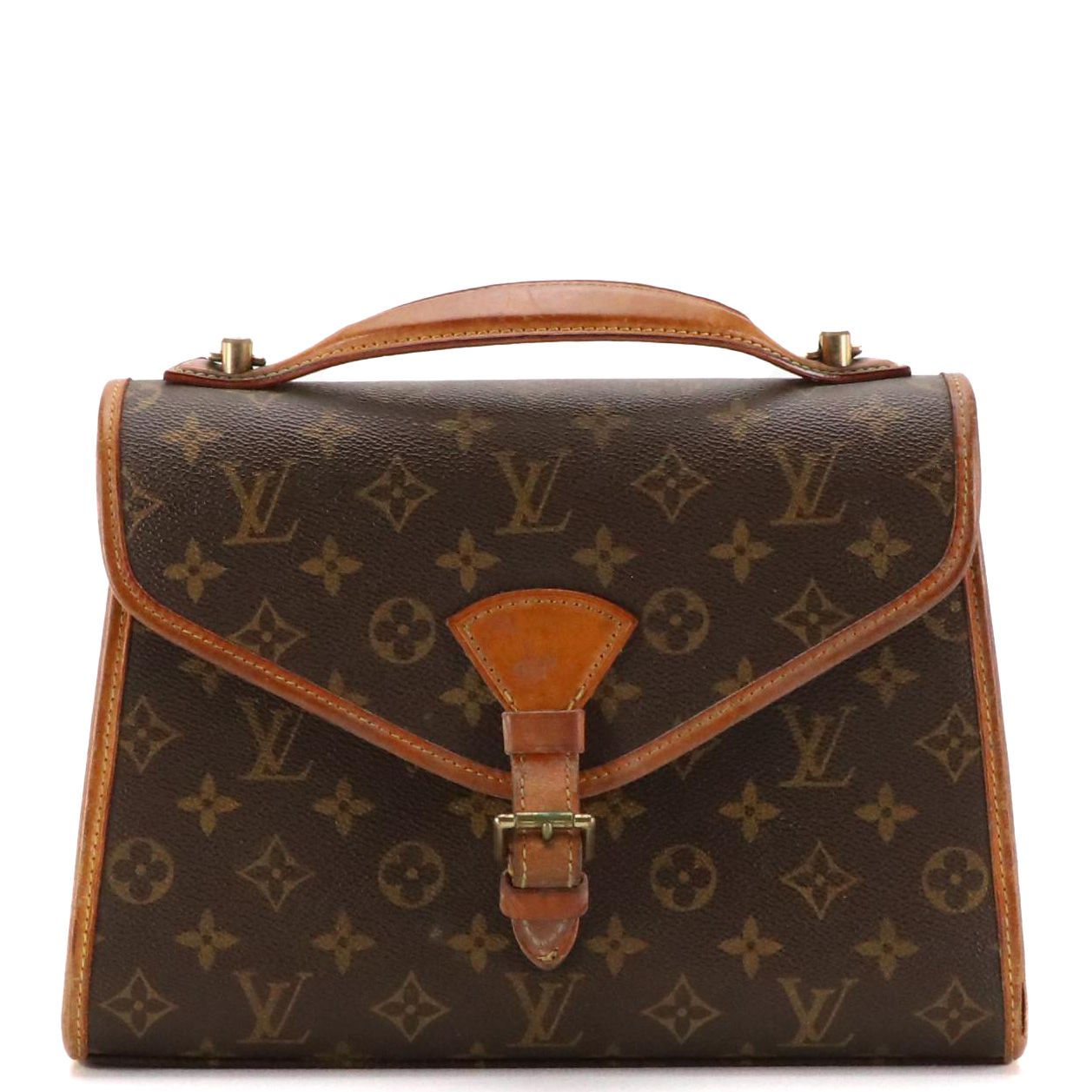 Louis Vuitton Bel Air PM Handbag in Monogram Canvas and Vachetta Leather