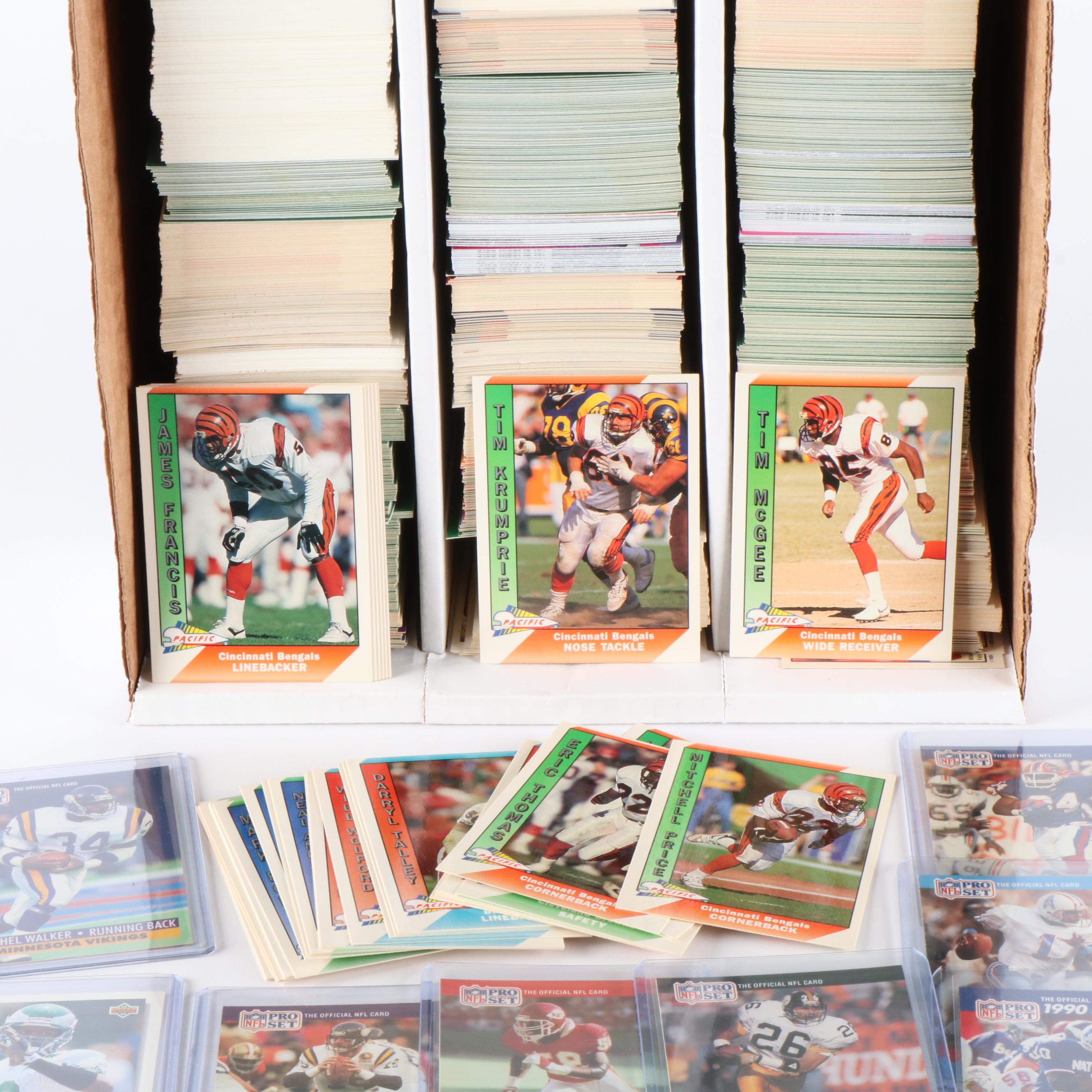 3,000 Mint Condition Football Cards, 1990s to 2000s