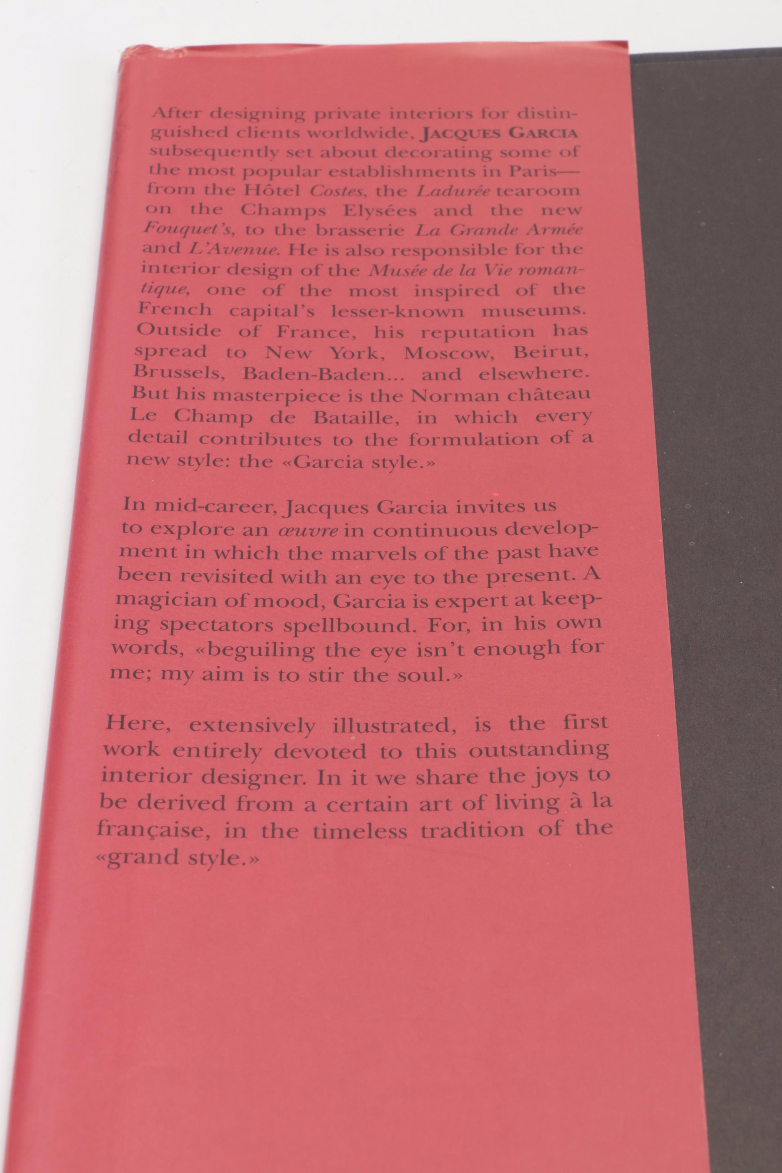 "Jacques Garcia: Decorating in the French Style" by Franck Ferrand, 1999