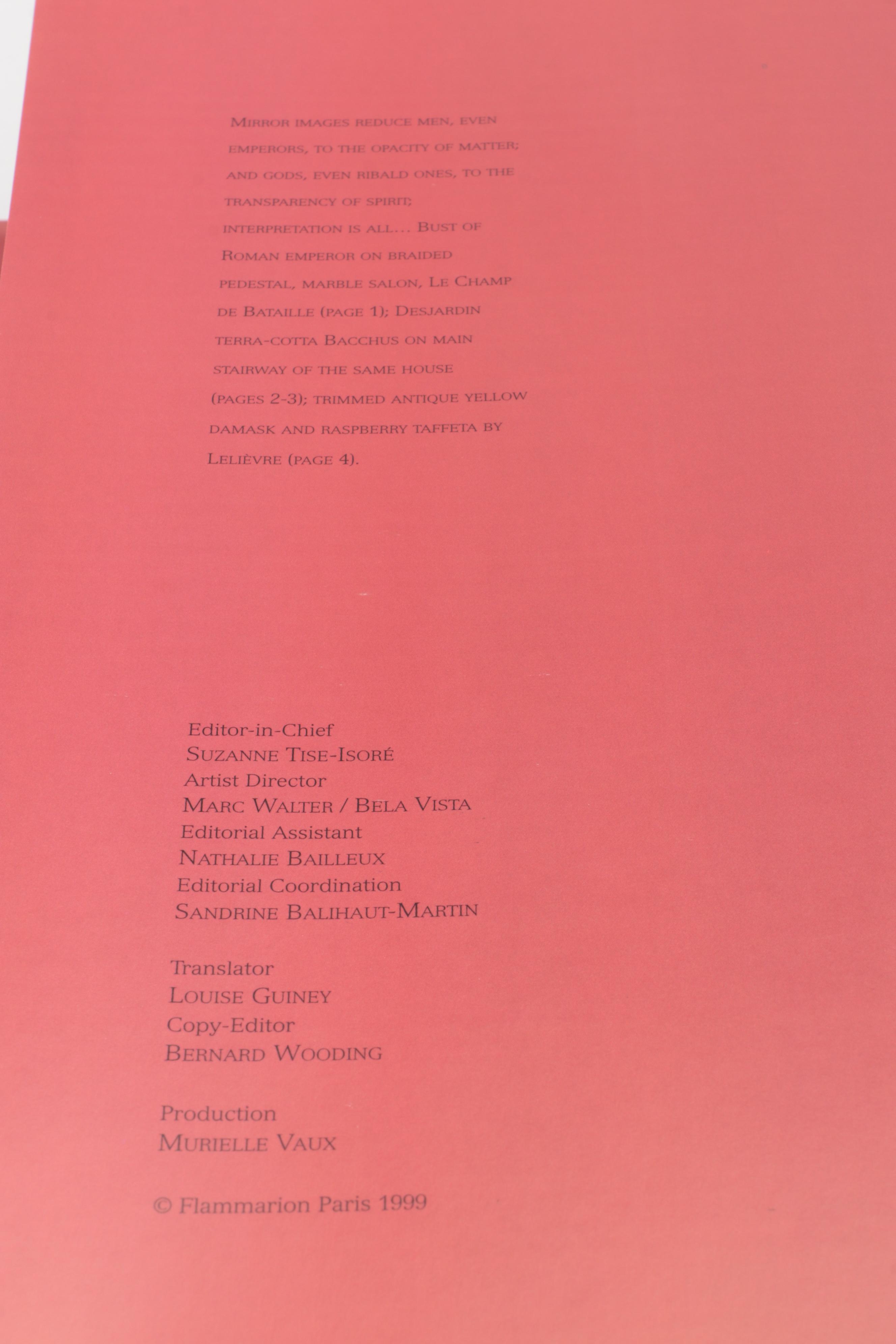 "Jacques Garcia: Decorating in the French Style" by Franck Ferrand, 1999