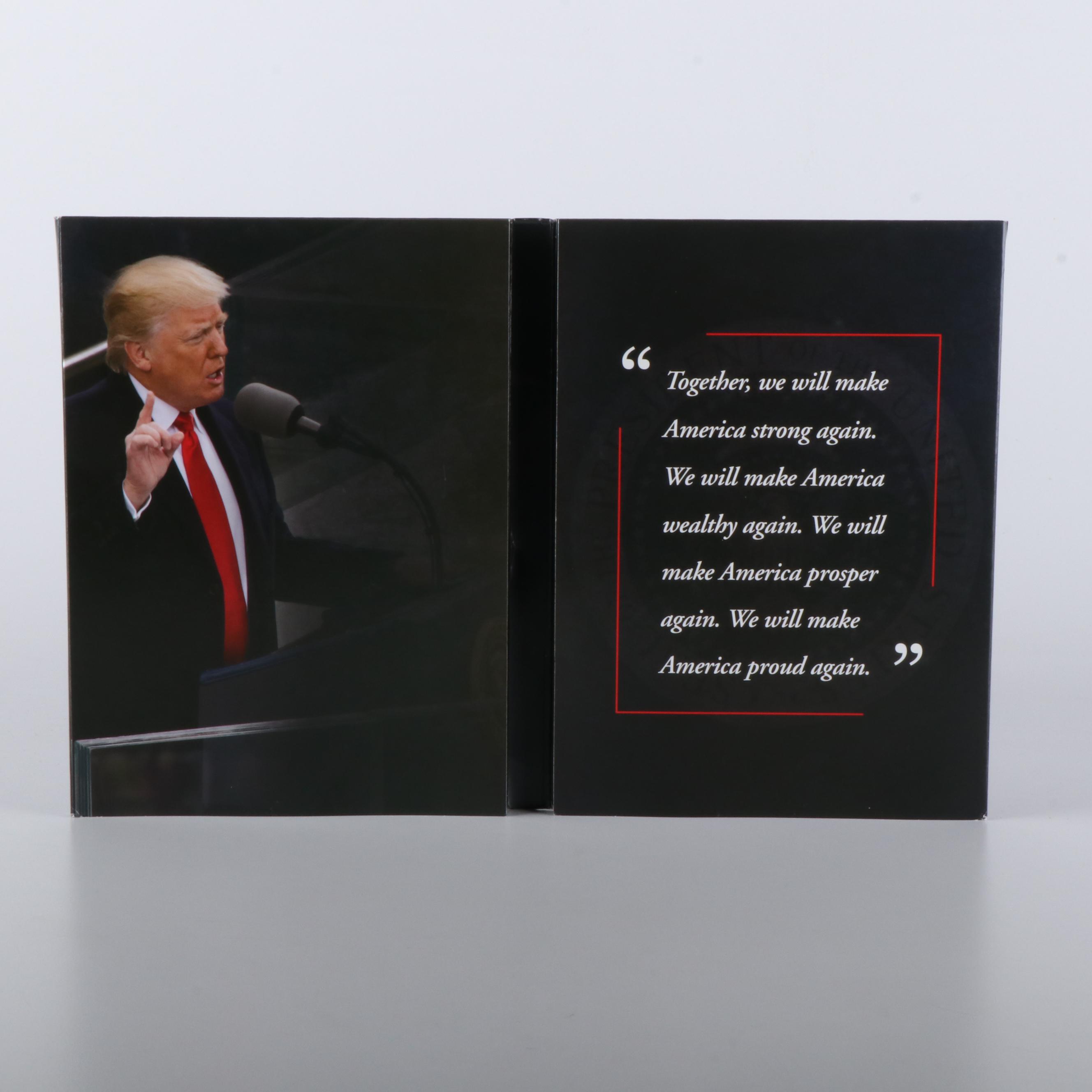 Twelve-Piece Commemorative Donald Trump Medal Set