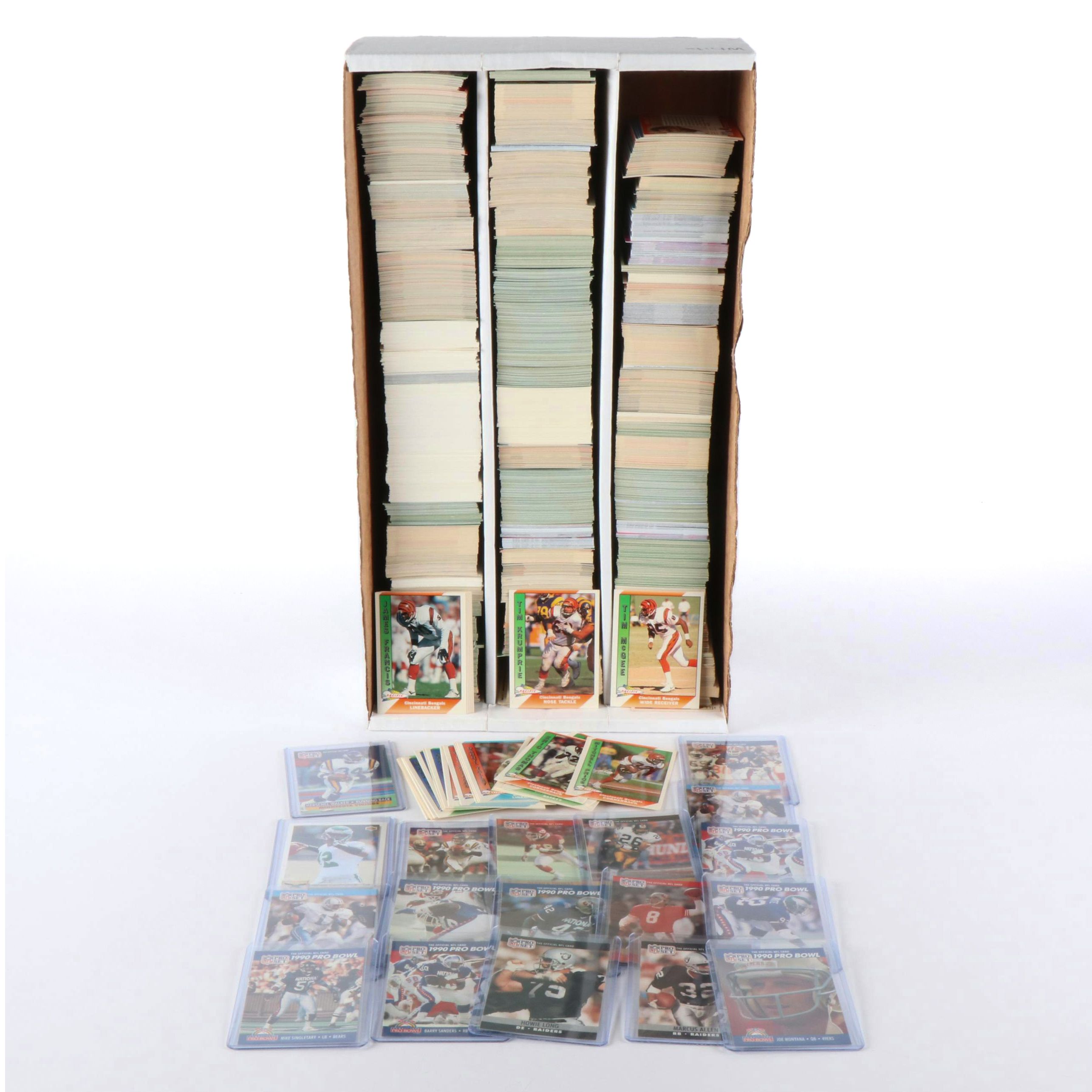 3,000 Mint Condition Football Cards, 1990s to 2000s