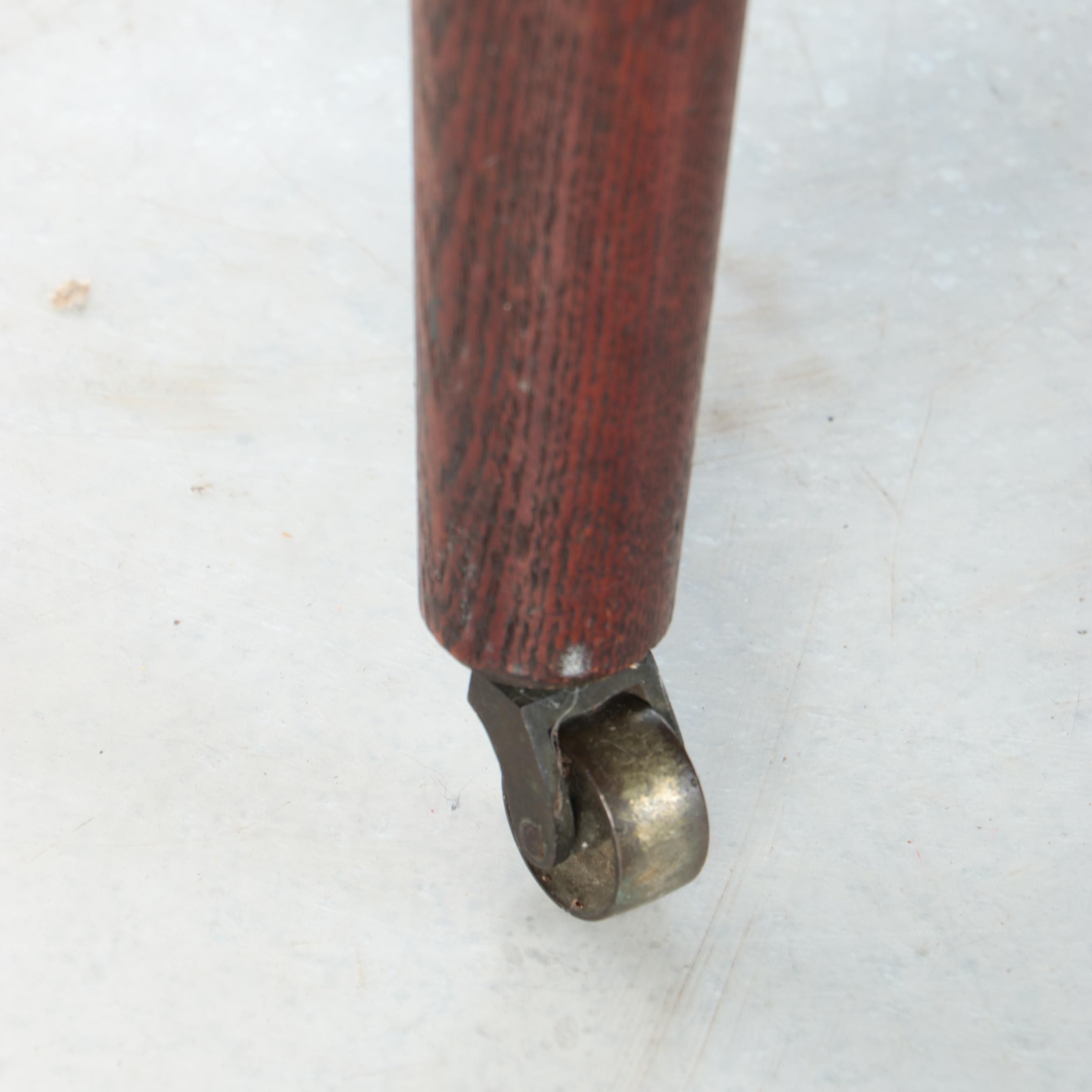 New England Folk Art Henry Leach Carved Owl and Dog Chair, Late 19th Century