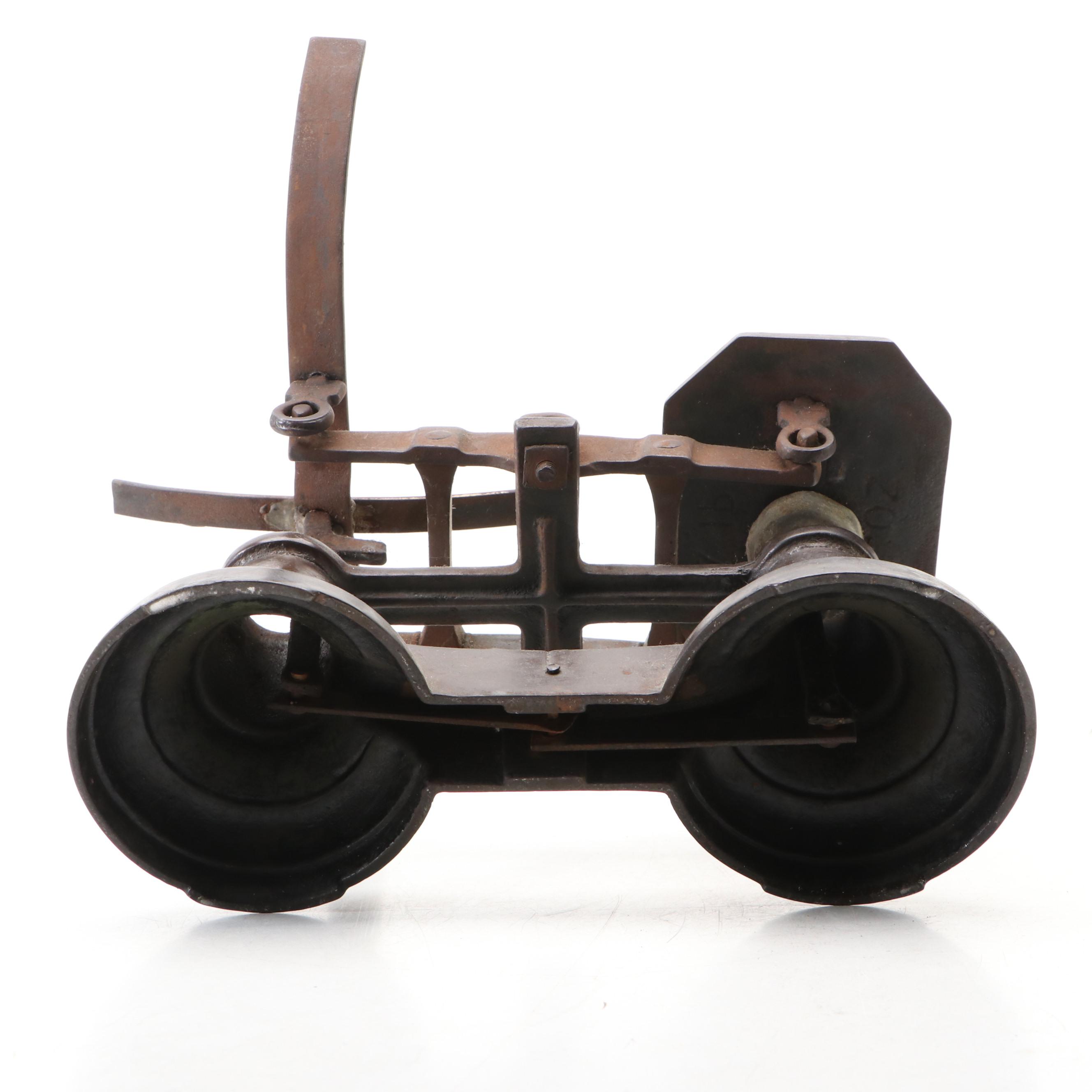 Salter's English "Household Scale" with Other Antique Cast Iron Scale