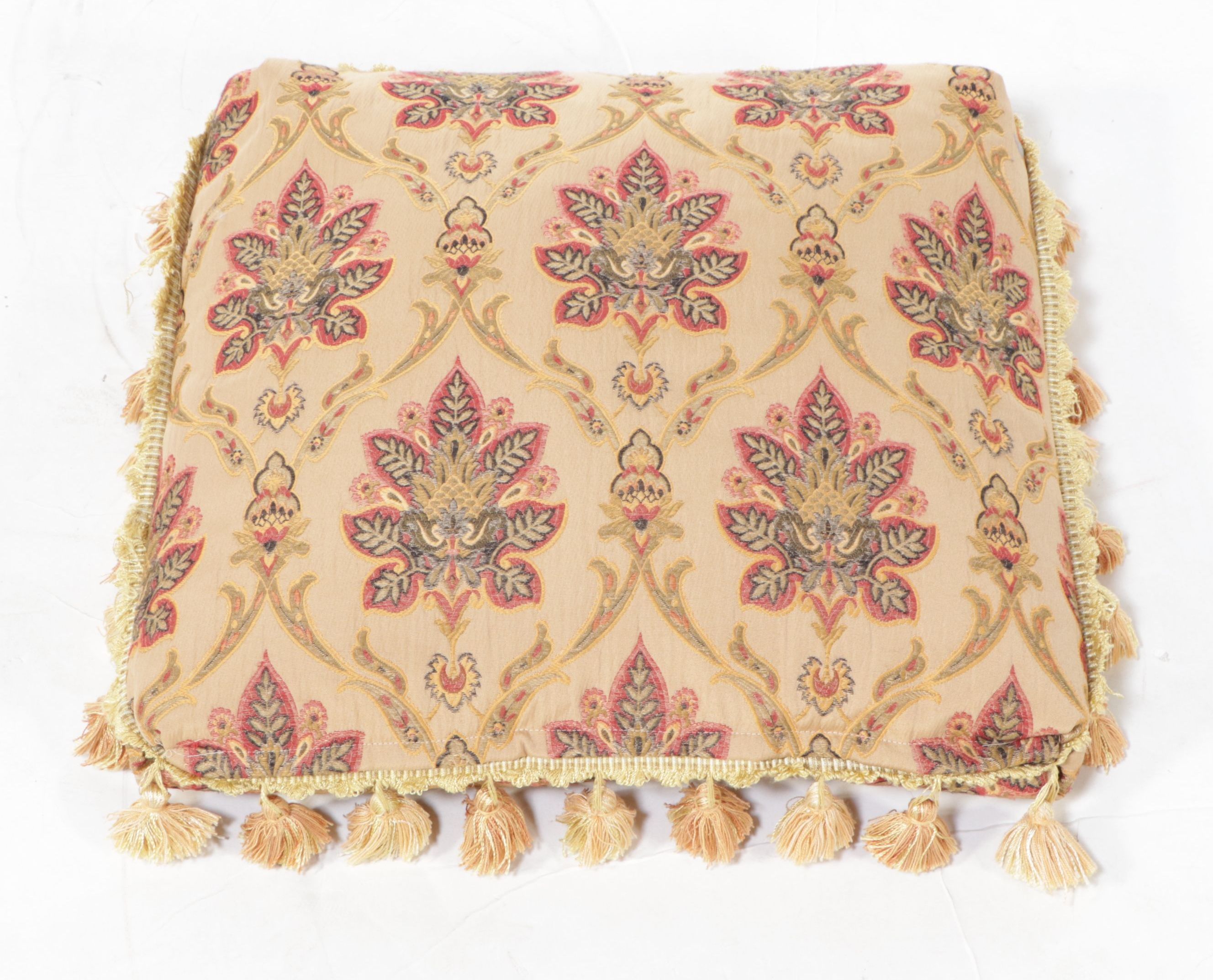 Bassett Paisley Upholstered Armchair, Late 20th/Early 21st Century