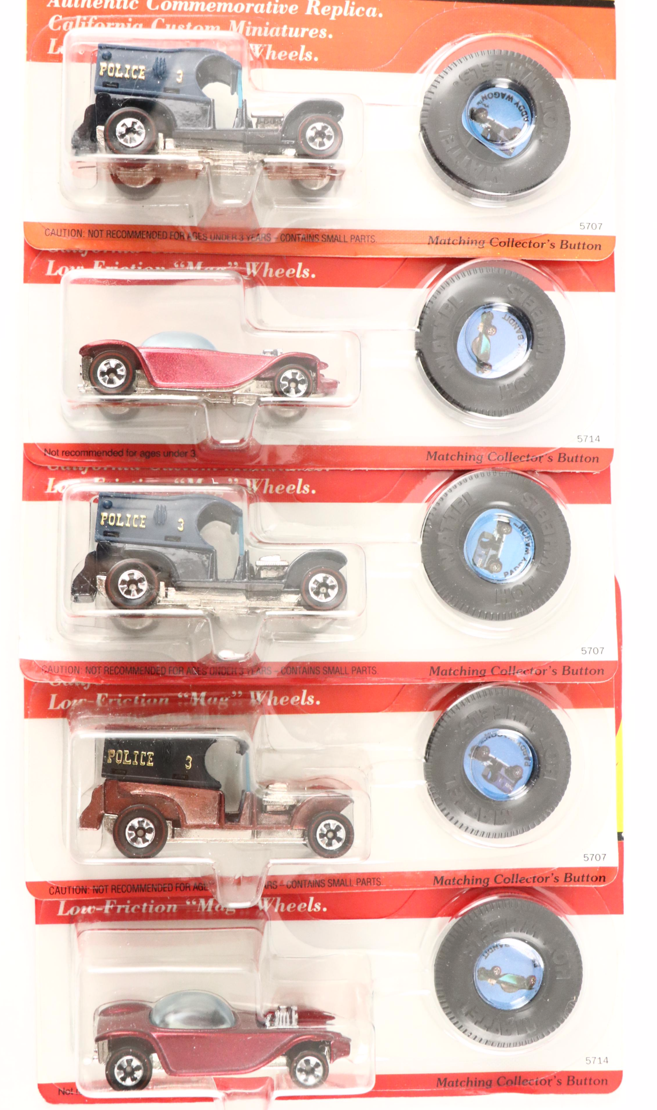 Hot Wheels 25th Anniversary Collectors Edition Toy Cars