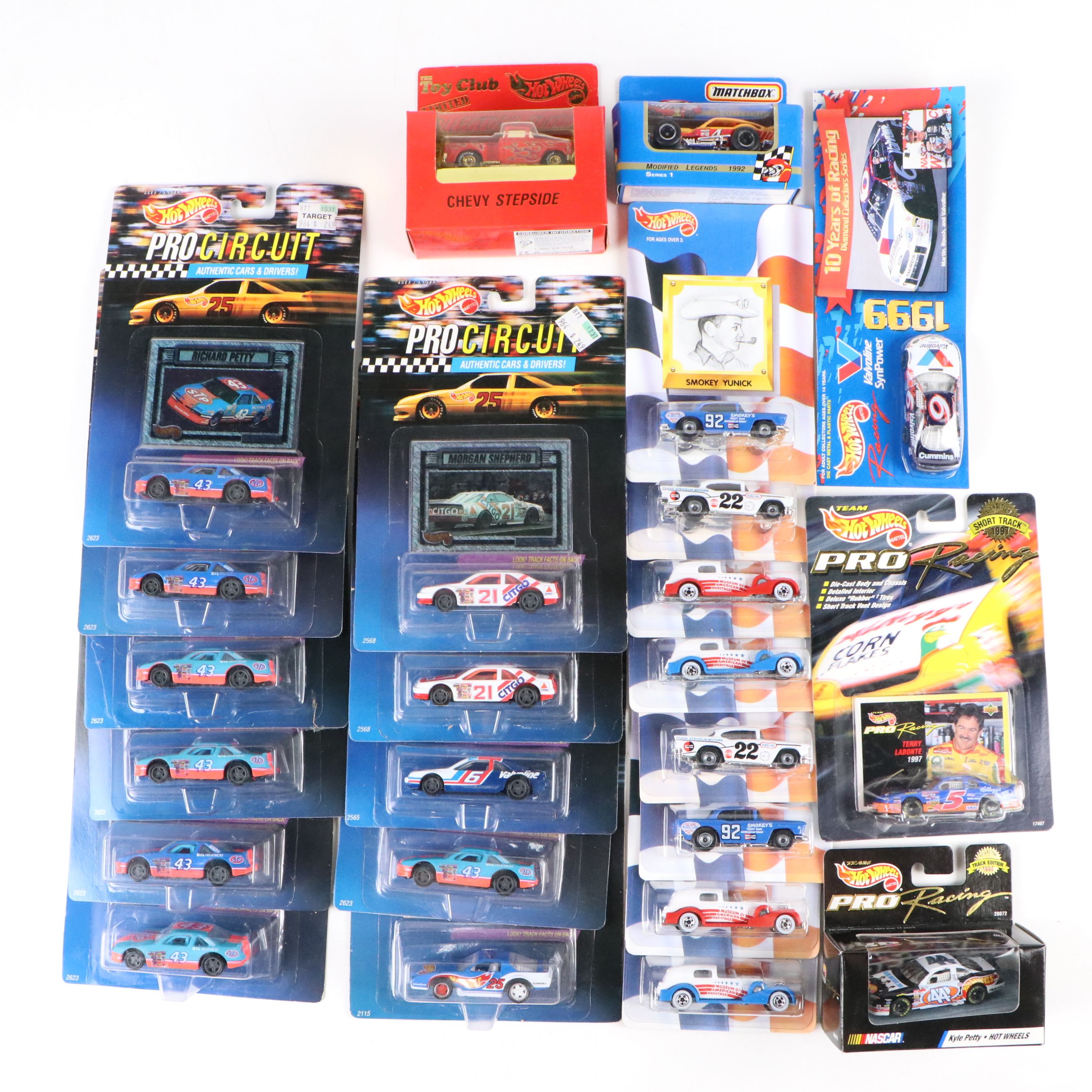 Hot Wheels "Richard Petty," "Morgan Shepherd" and More Toy Cars, 1990s