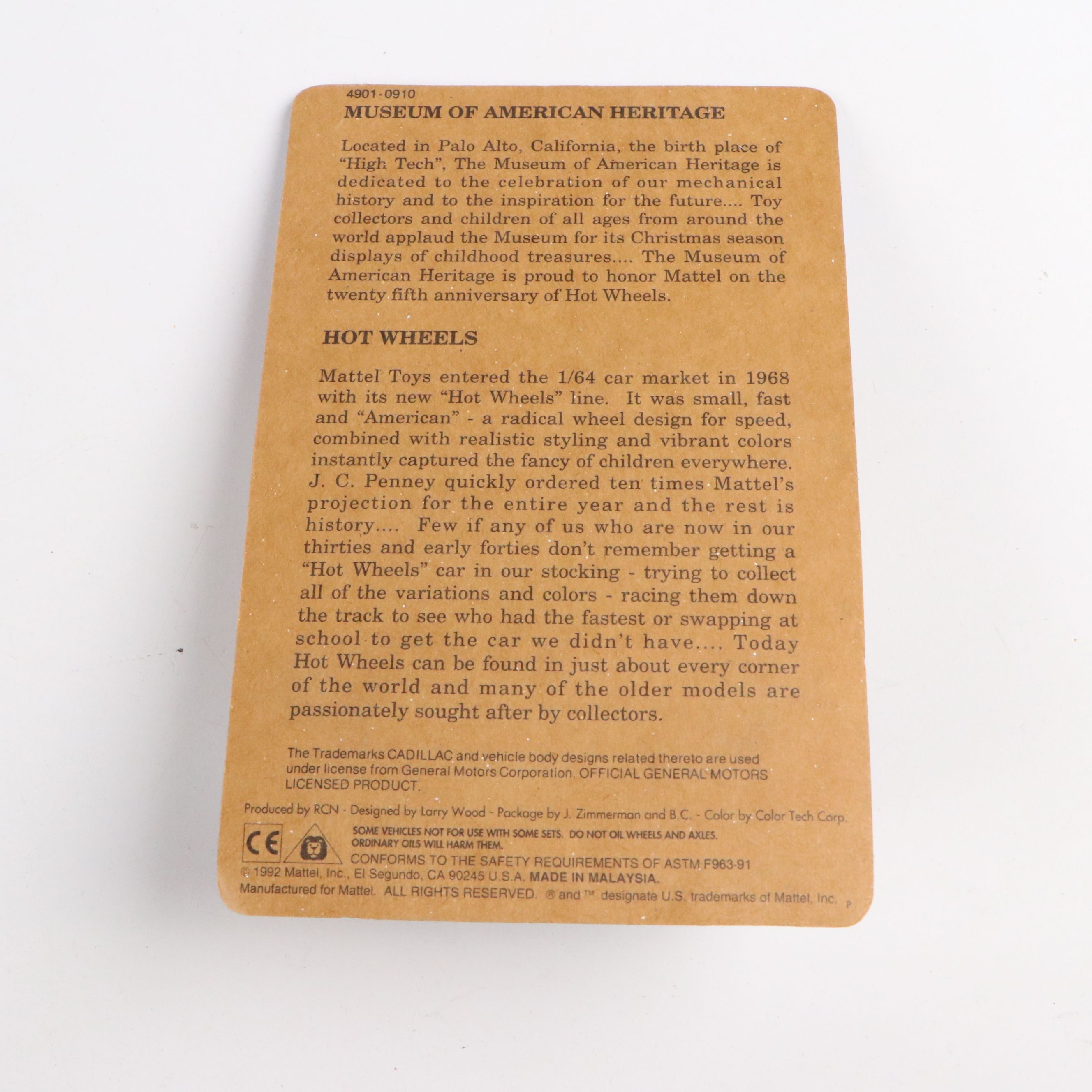 Hot Wheels "Richard Petty," "Morgan Shepherd" and More Toy Cars, 1990s