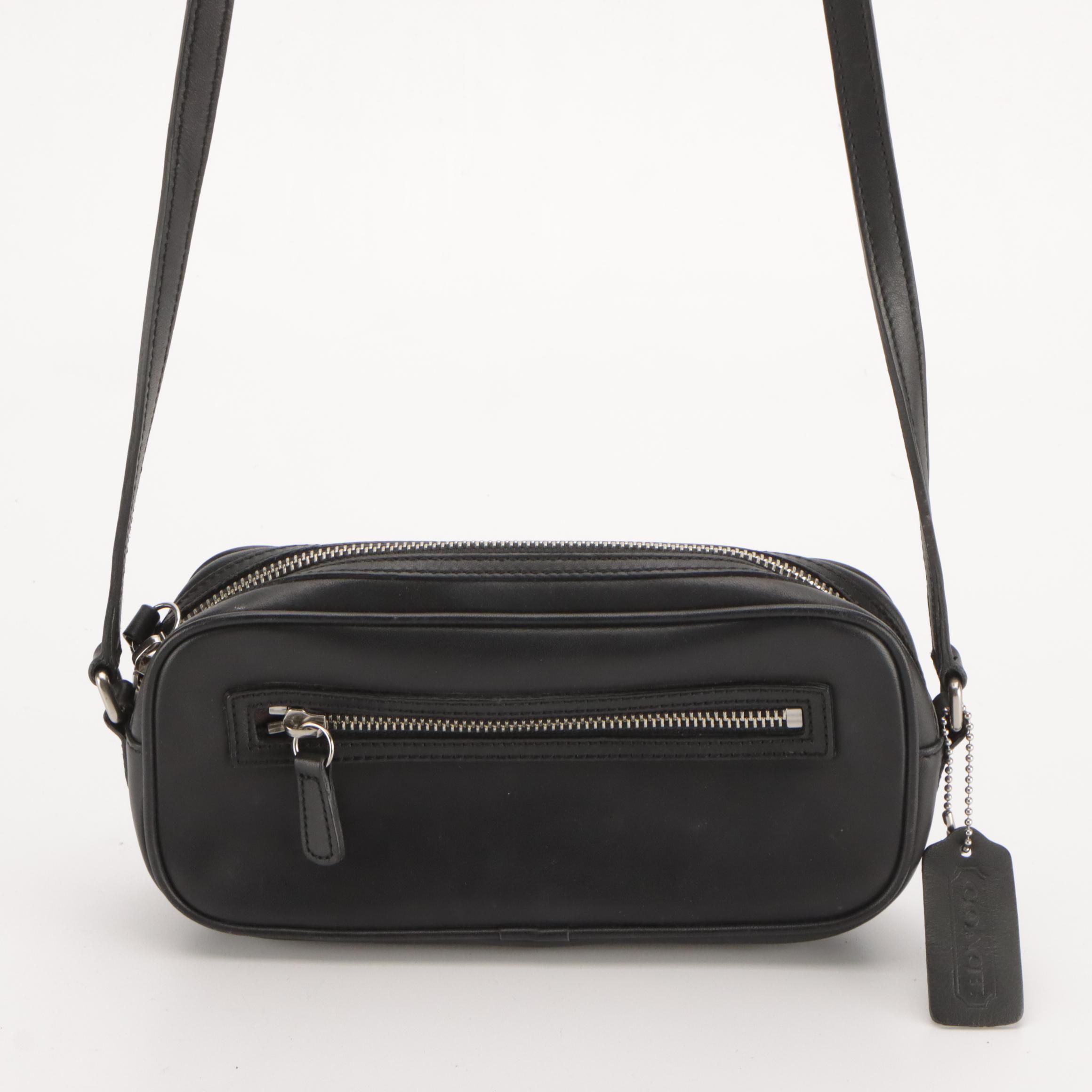 Coach Penelope Pebbled Leather Shoulder Tote, Legacy Zip-Around Crossbody