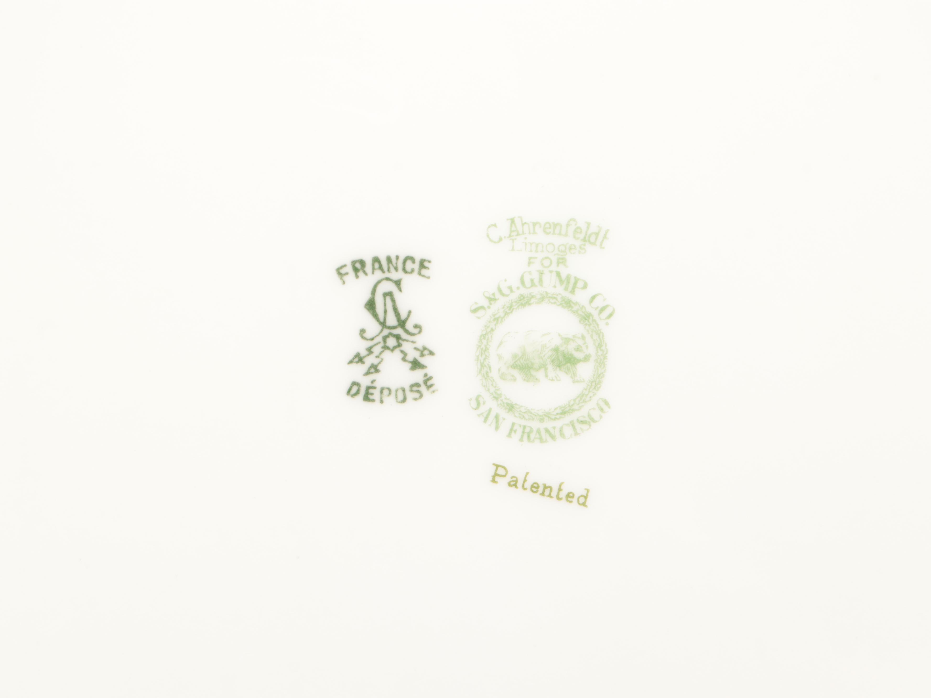 C. Ahrenfeldt Porcelain Dinnerware