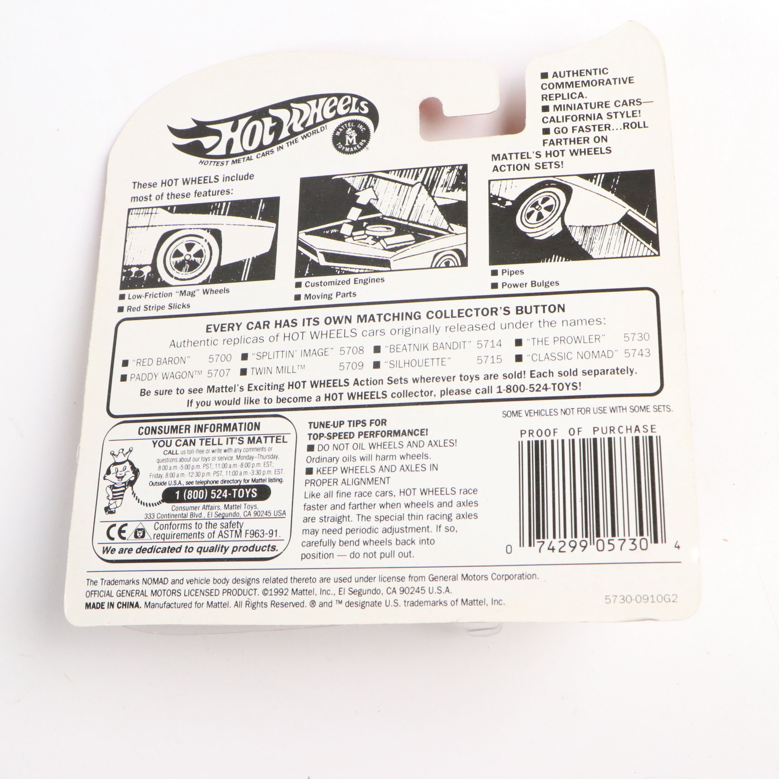 Hot Wheels "Beatnik Bandit," "Twin Mill" and More Toy Cars with Lunchbox