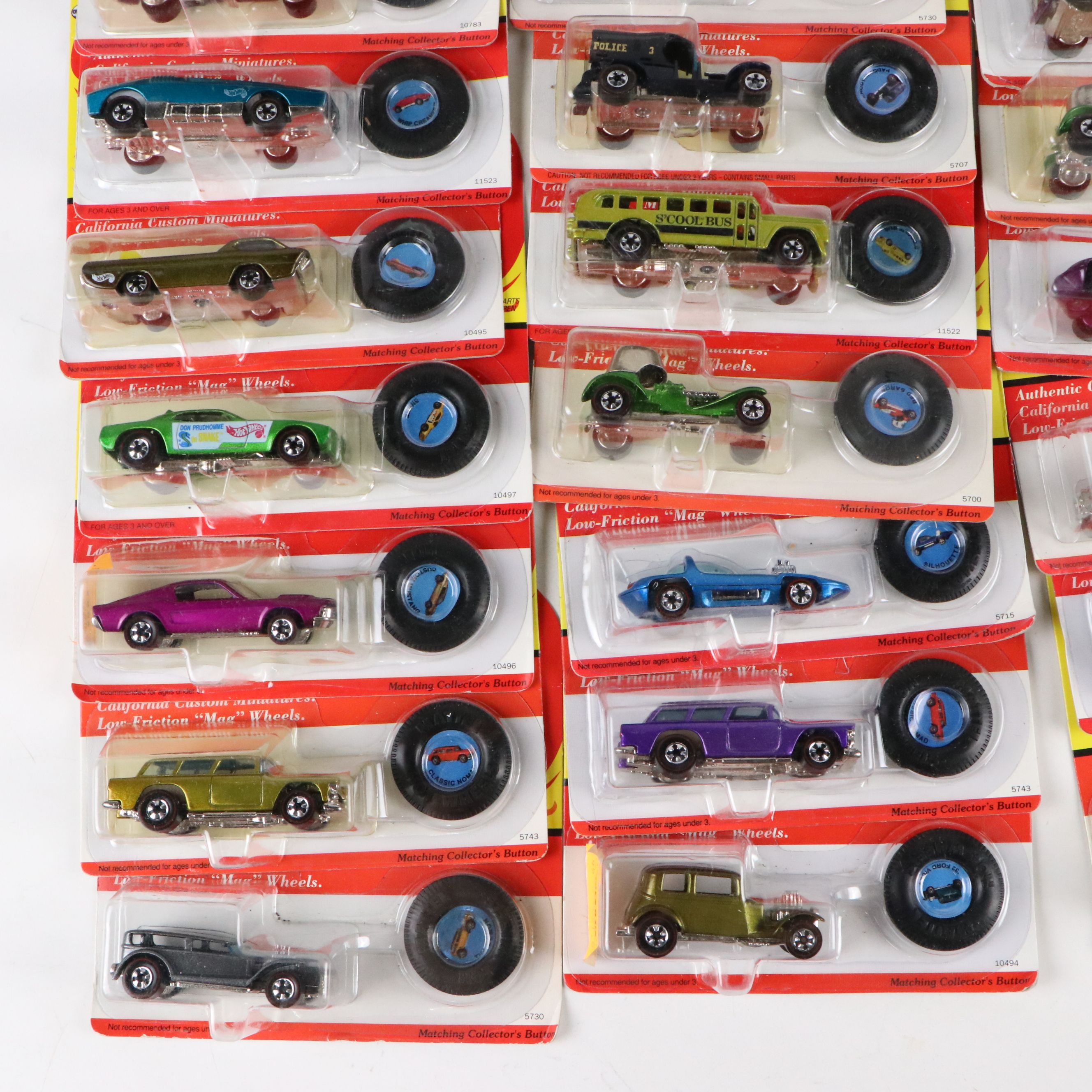 Hot Wheels "Beatnik Bandit," "Twin Mill" and More Toy Cars, 1992–1993