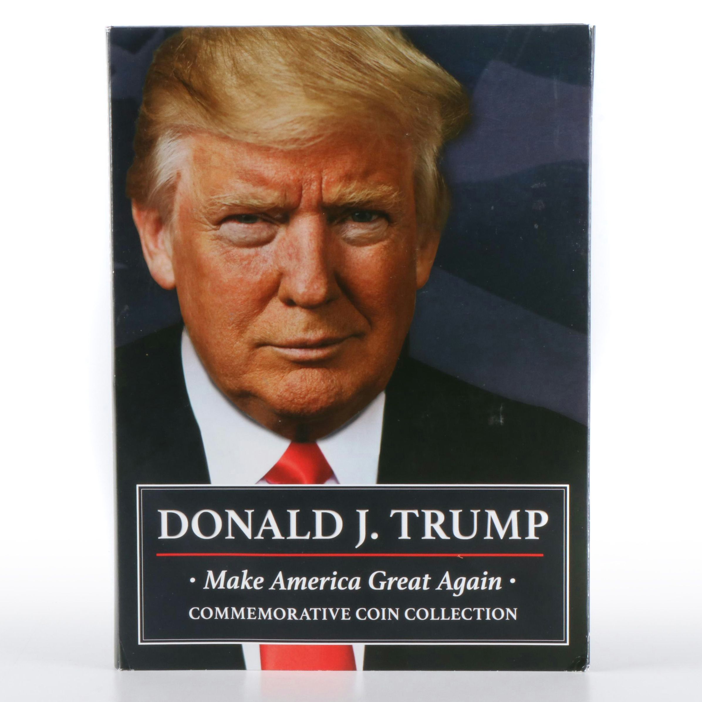 Twelve-Piece Commemorative Donald Trump Medal Set