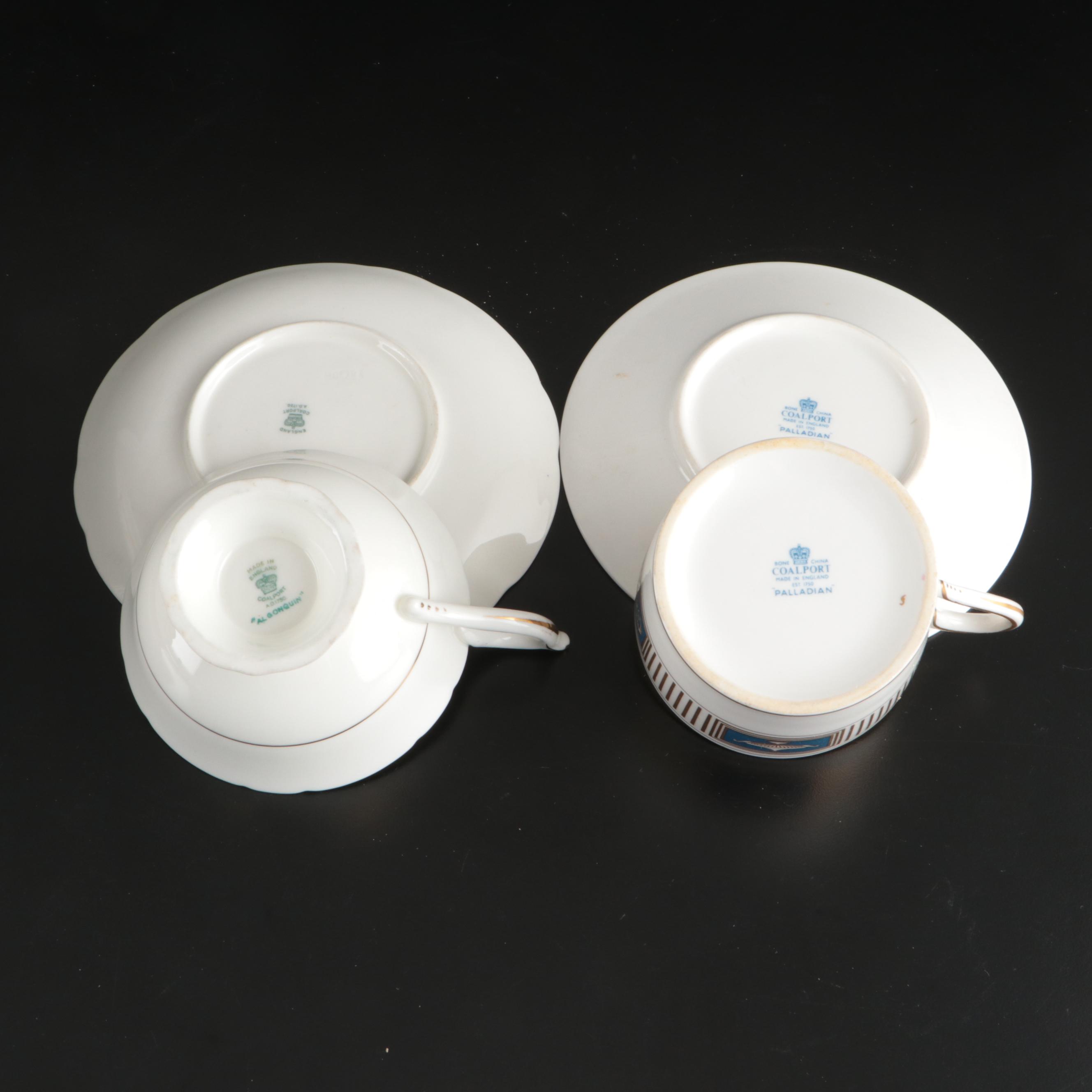 Blakeman & Henderson Gilt Porcelain Tureen with Wałbrzych and Other Dinnerware