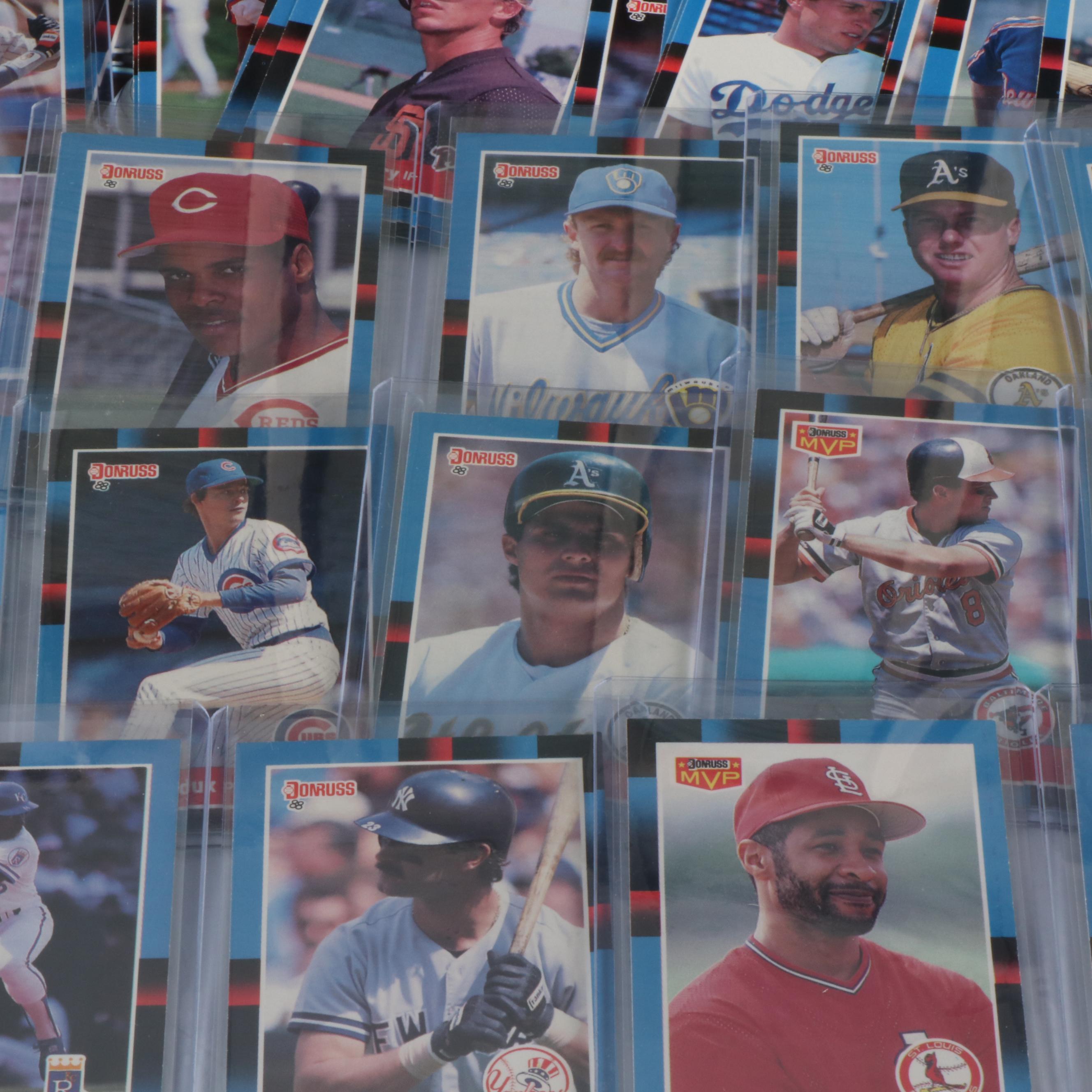 3,200 Mint Condition 1988 Donruss Cello Box Case Baseball Cards