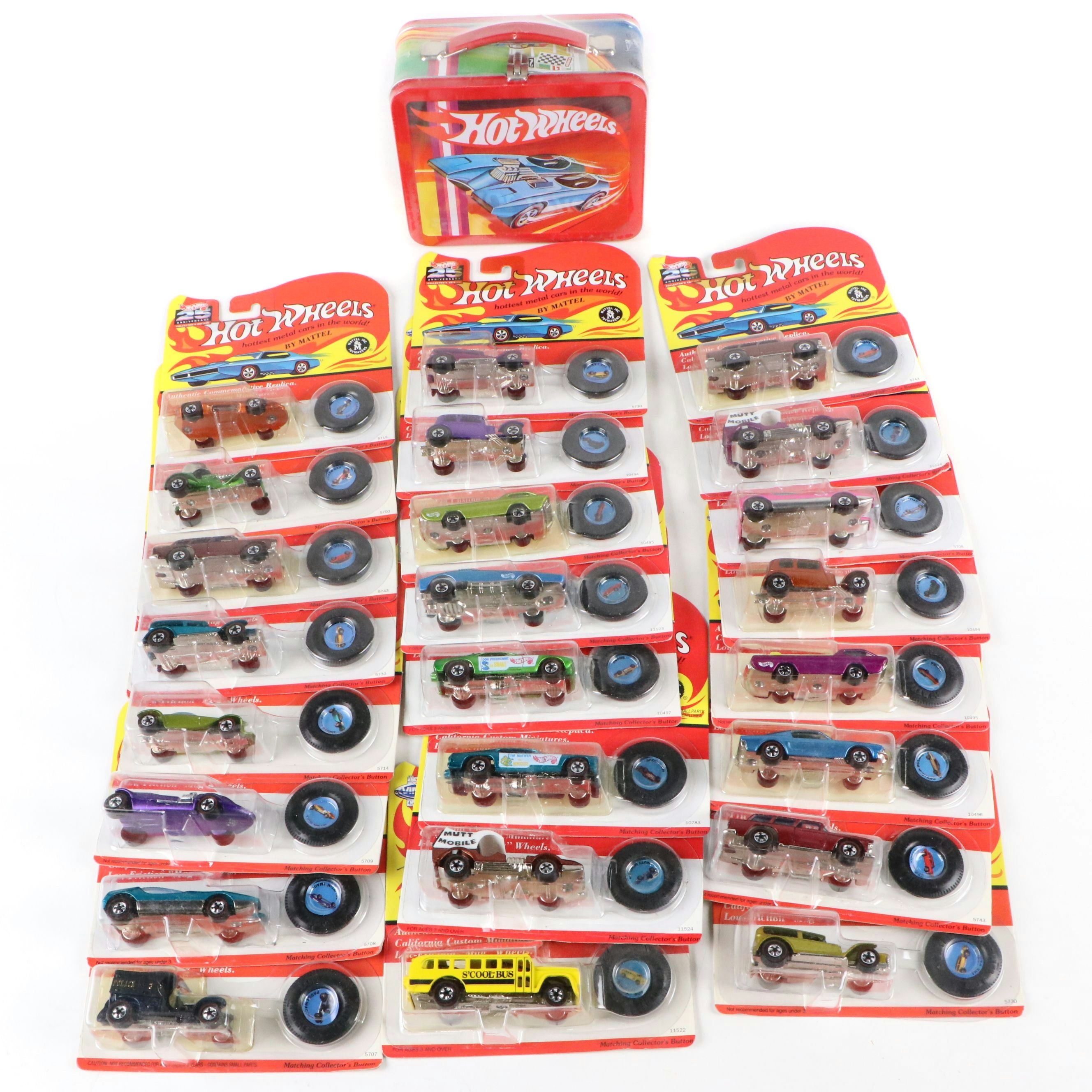 Hot Wheels "Beatnik Bandit," "Twin Mill" and More Toy Cars with Lunchbox